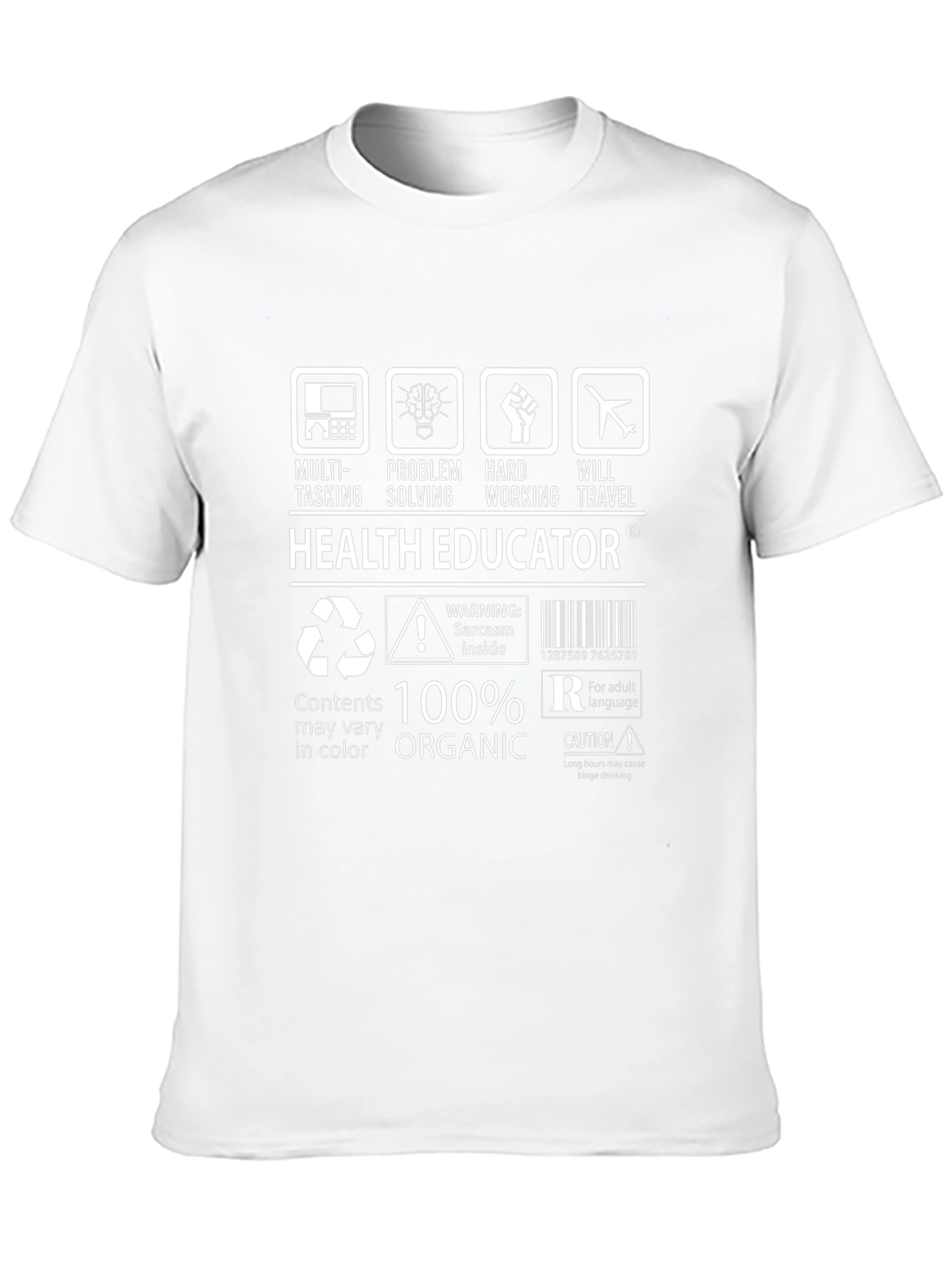 Health Educator Graphic T-Shirt