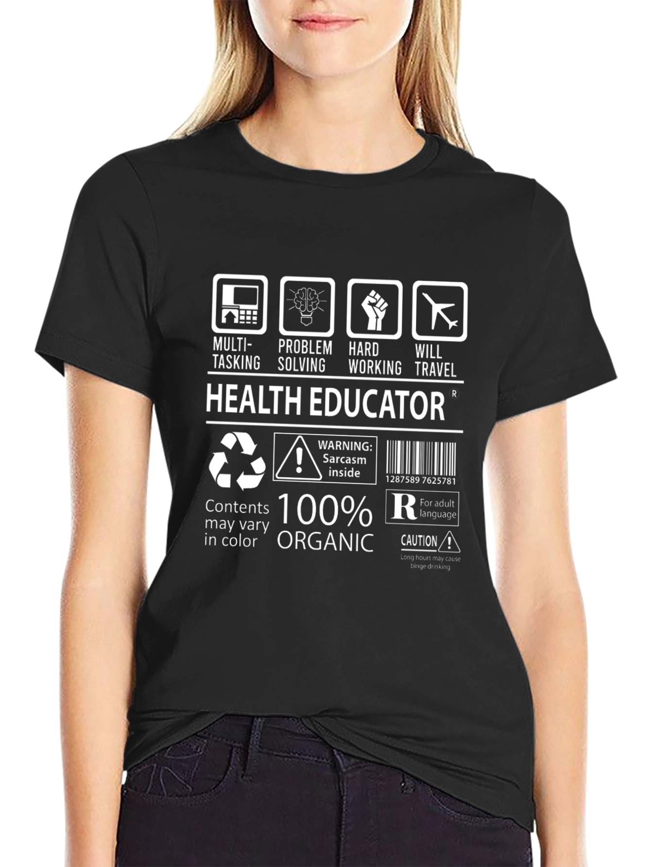 Health Educator Graphic T-Shirt