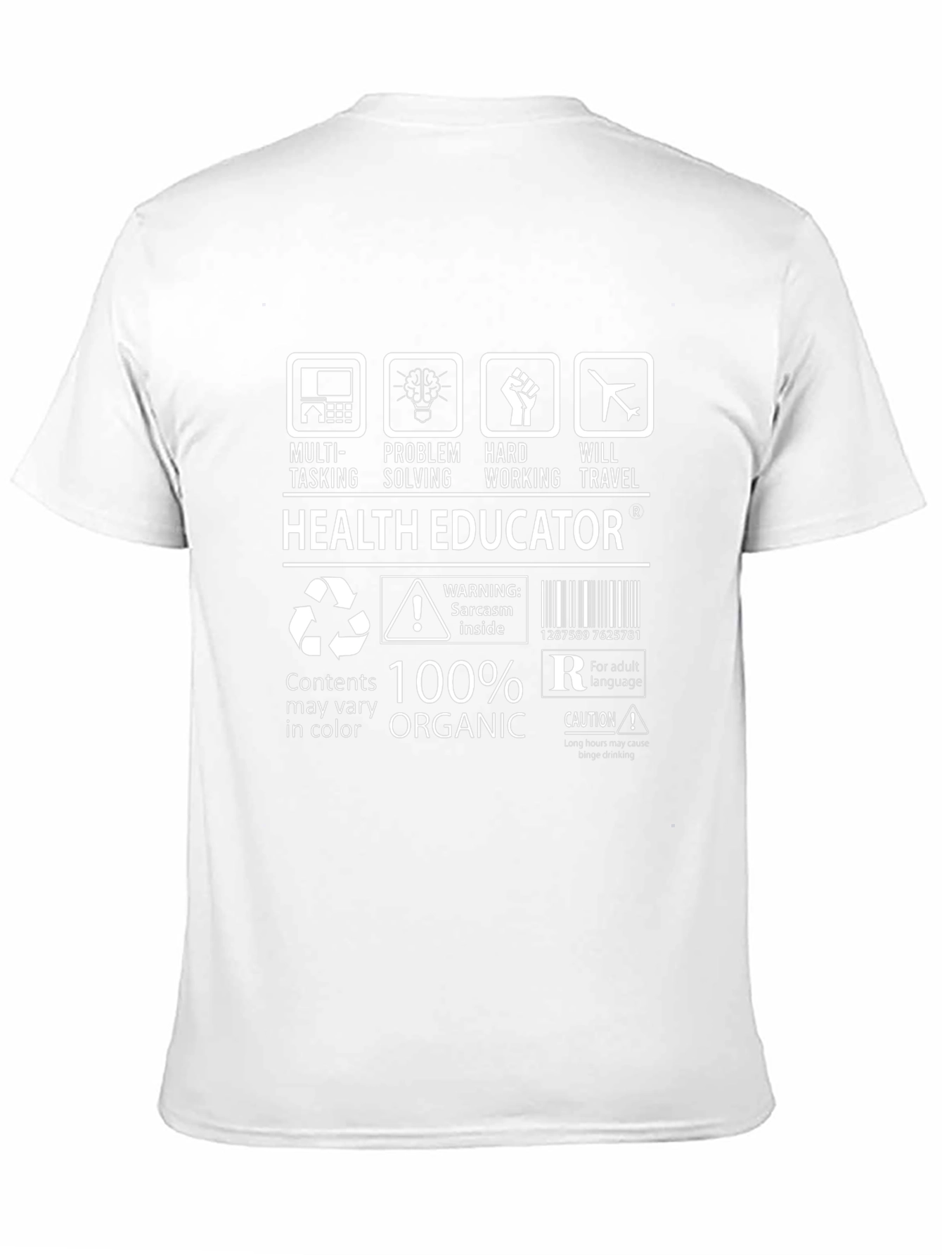 Health Educator Graphic T-Shirt