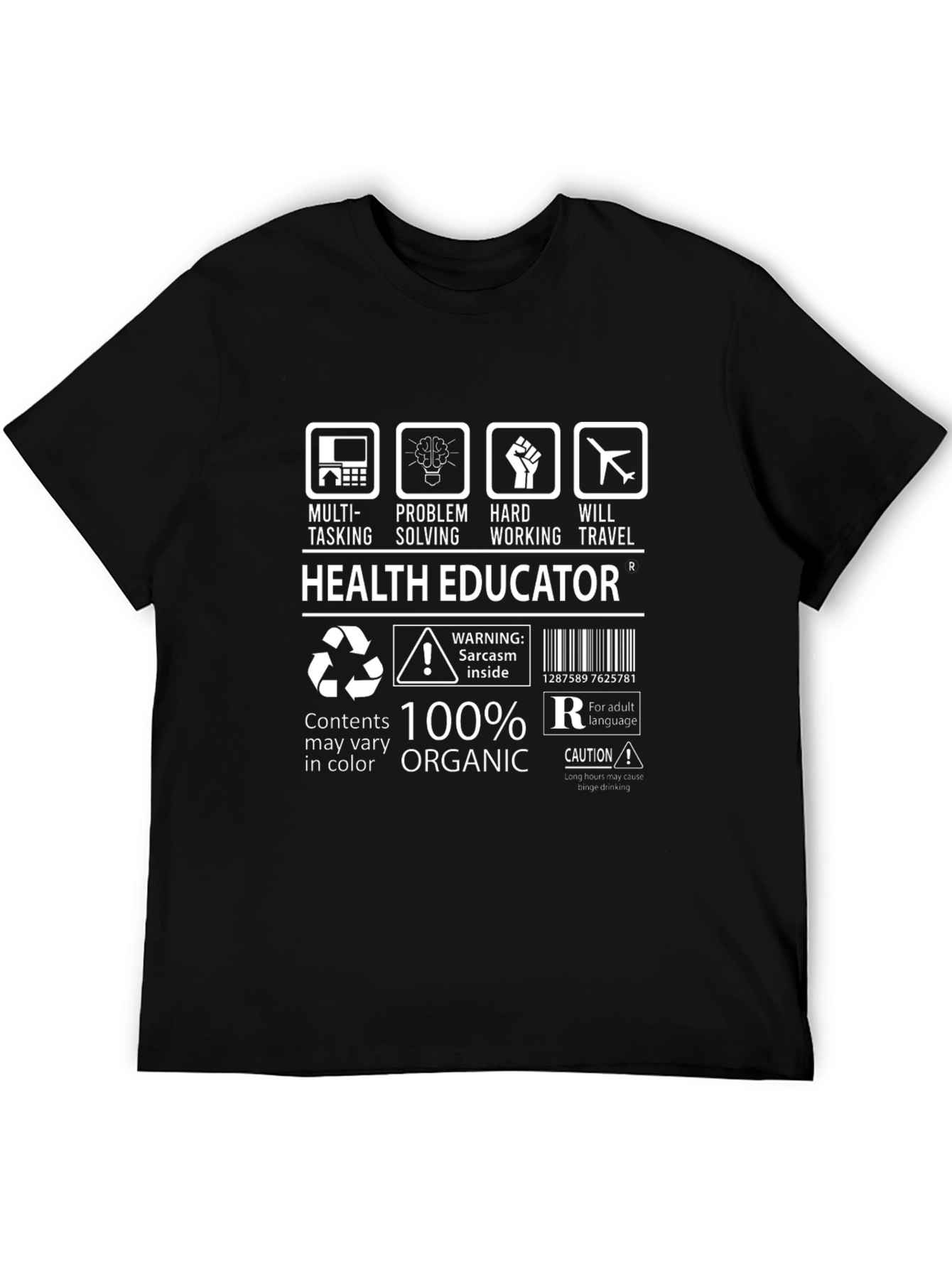 Health Educator Graphic T-Shirt