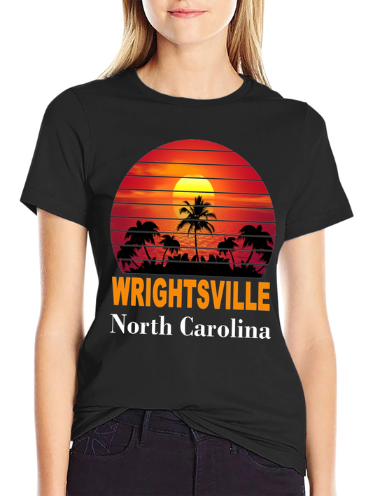 Wrightsville Beach Sunset Graphic Tee