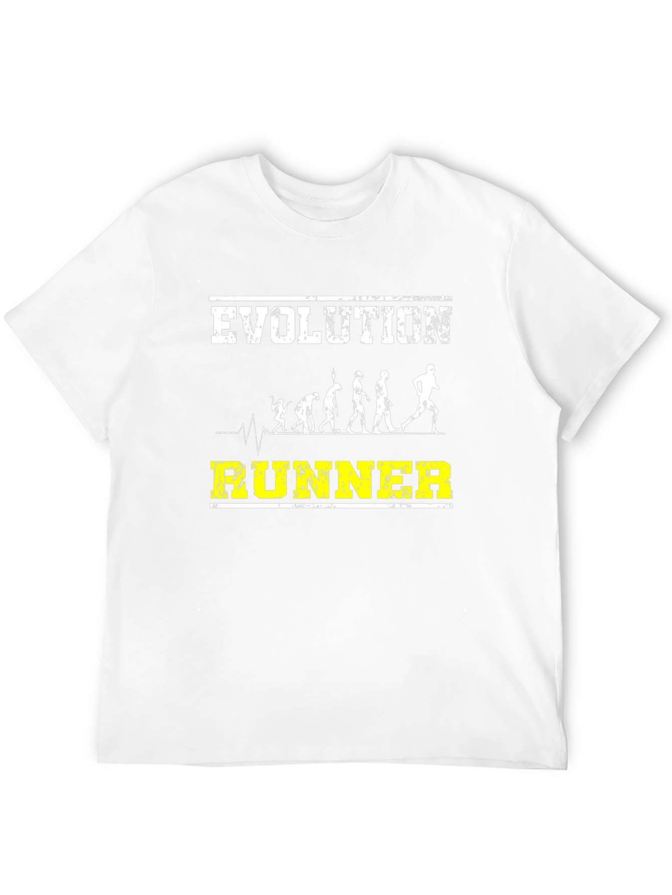 Evolution Runner Graphic Tee - Black