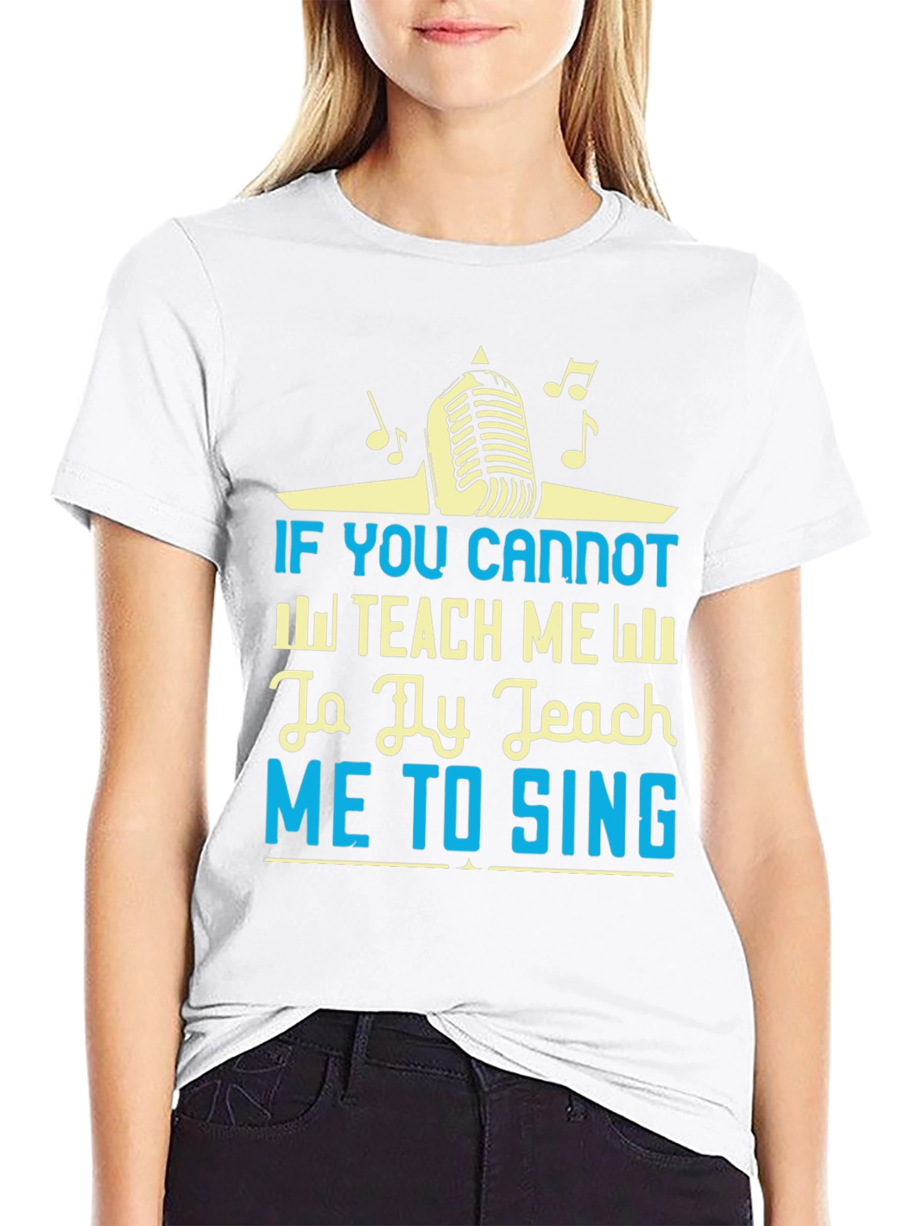 Teach Me to Sing Graphic Tee