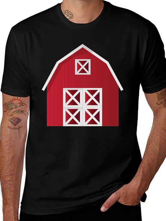 Red Barn Graphic Tee - Farmhouse Style Shirt