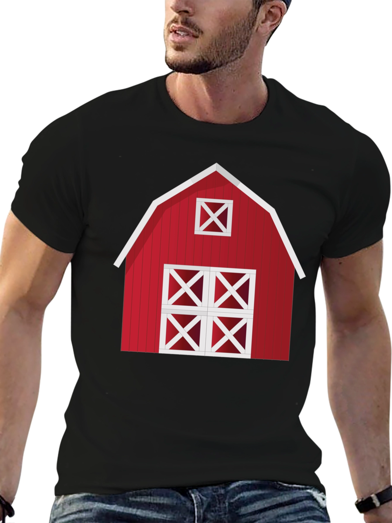 Red Barn Graphic Tee - Farmhouse Style Shirt