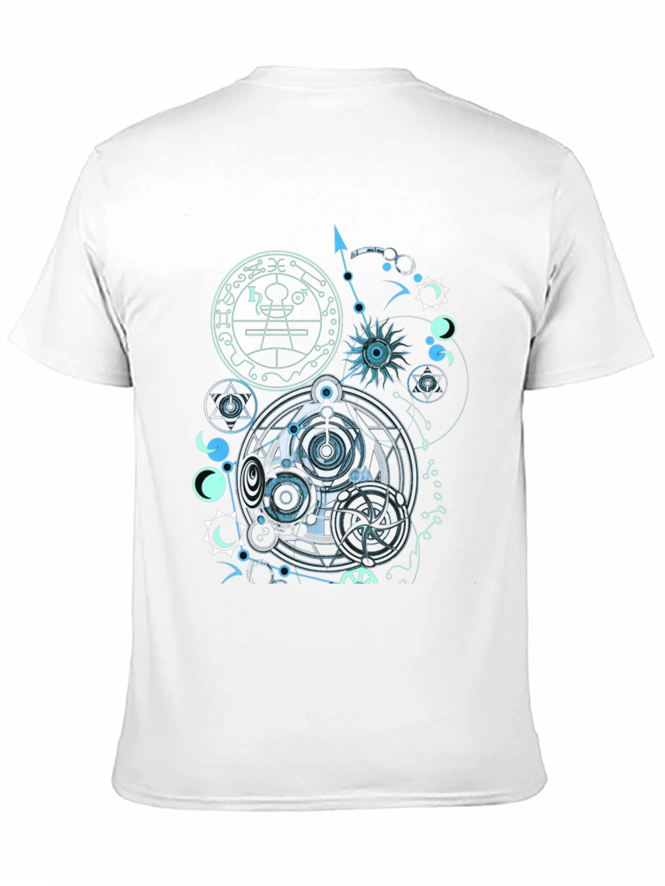 Alchemic Circle Black Graphic Tee