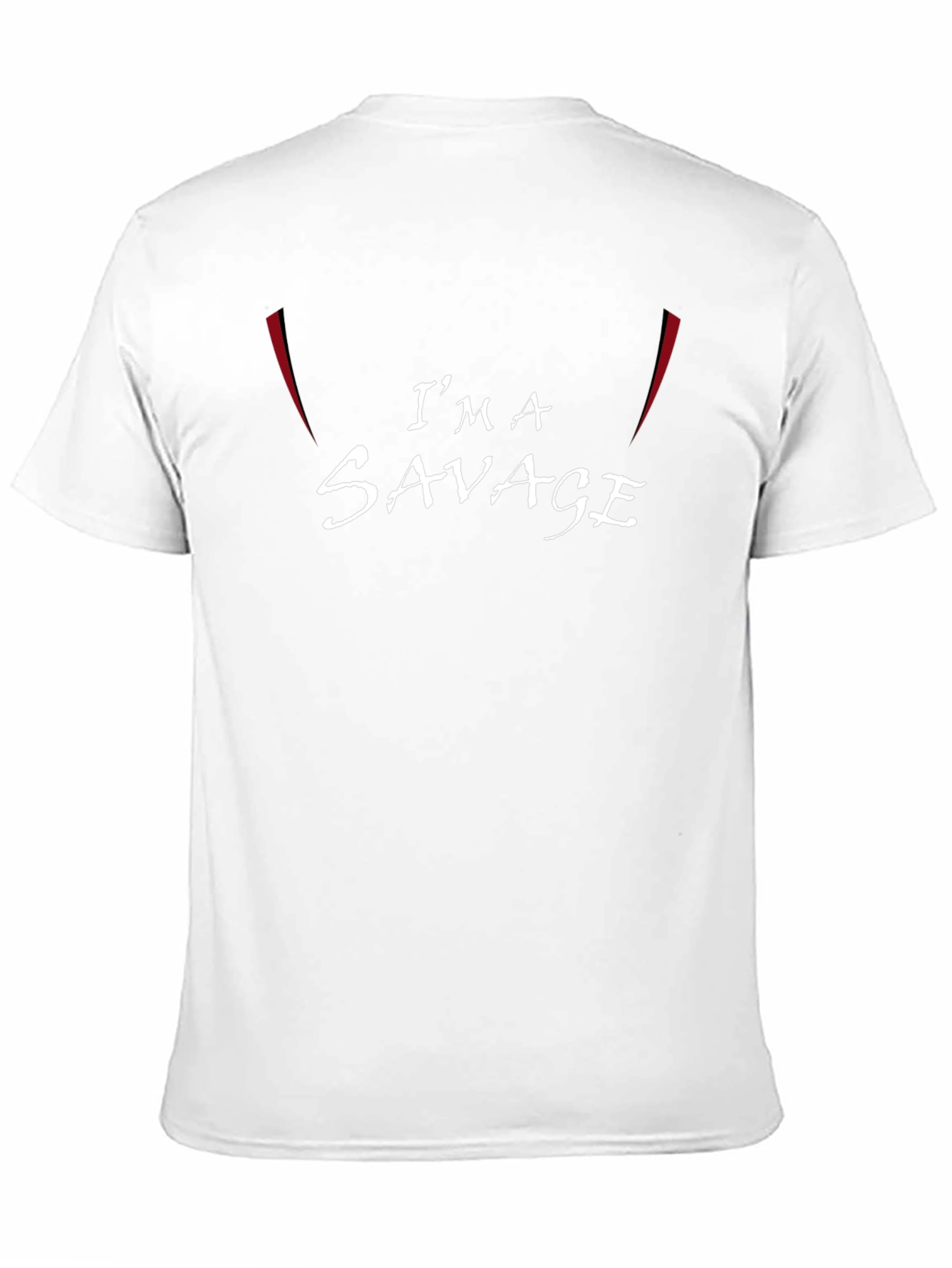 Im A Savage Graphic Tee - Black