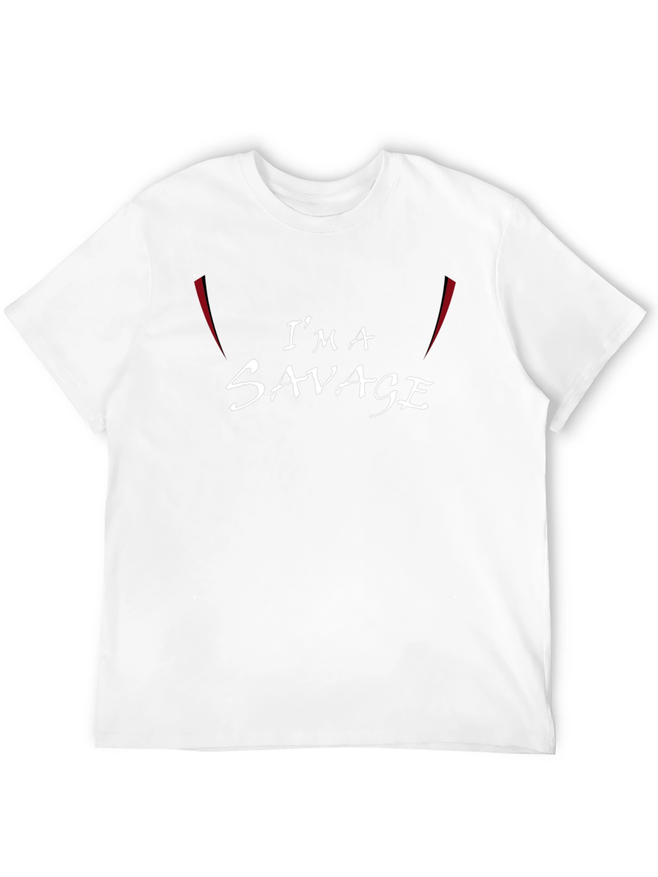 Im A Savage Graphic Tee - Black