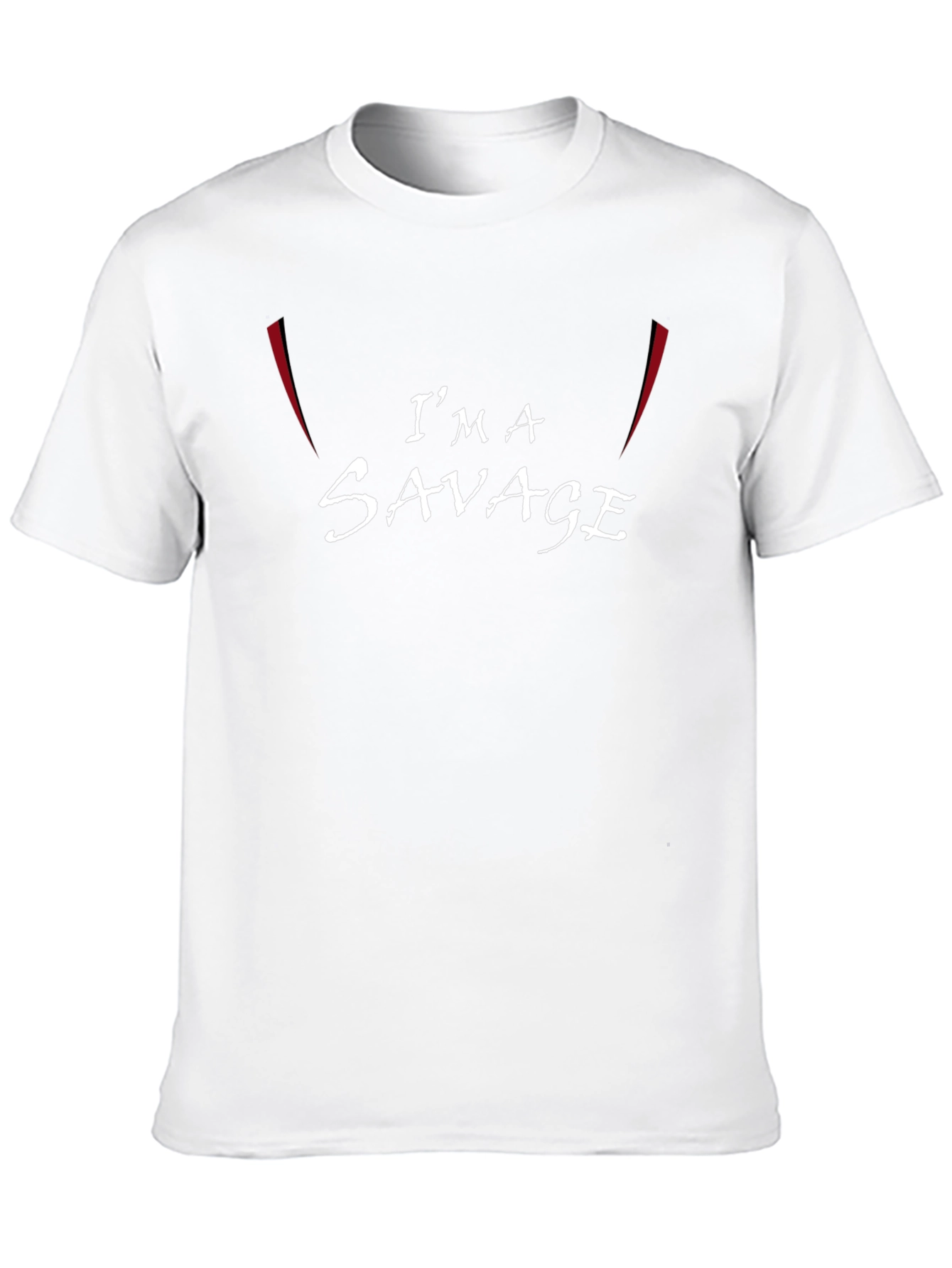 Im A Savage Graphic Tee - Black