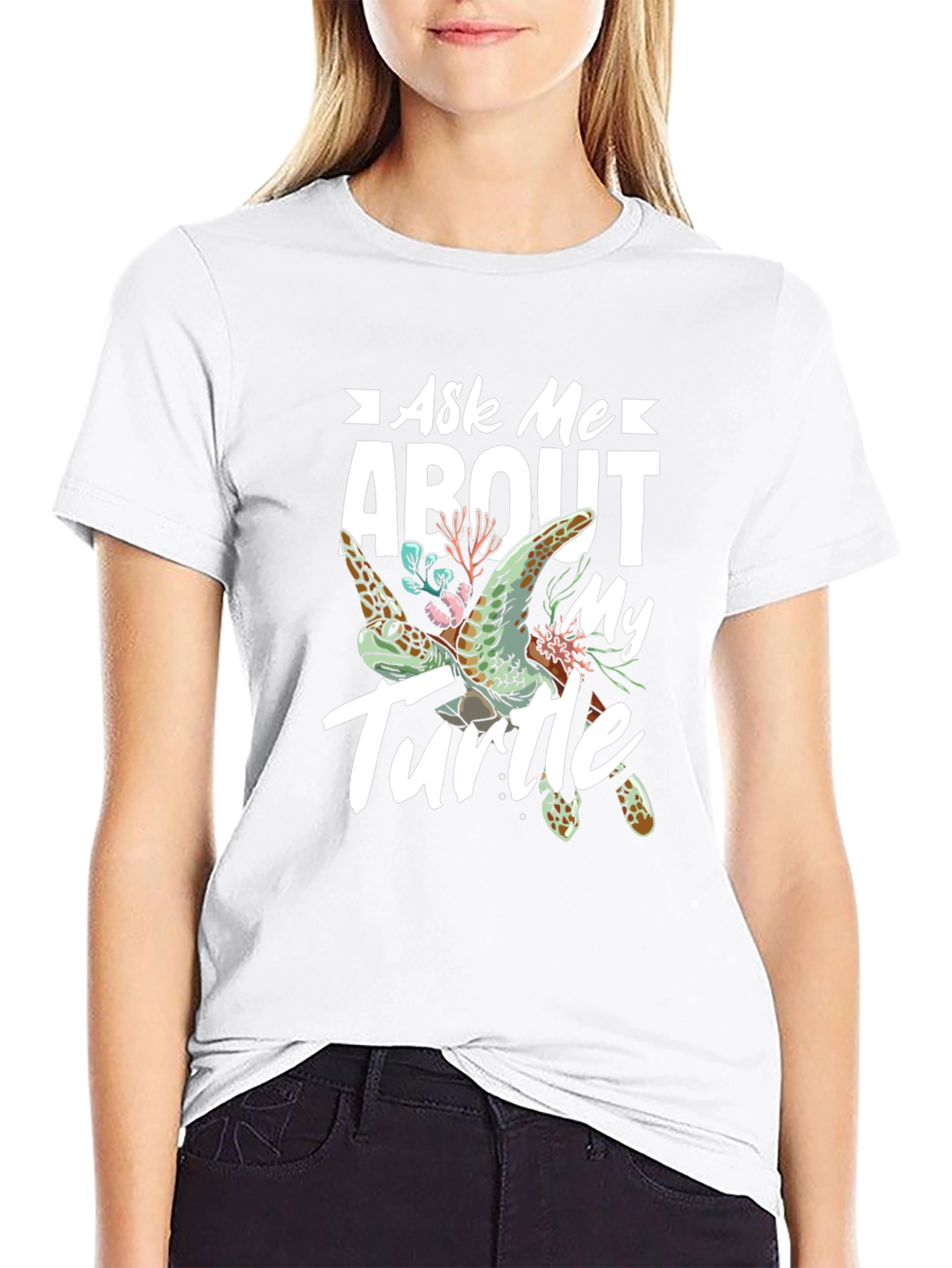 Ask Me About My Turtle T-Shirt