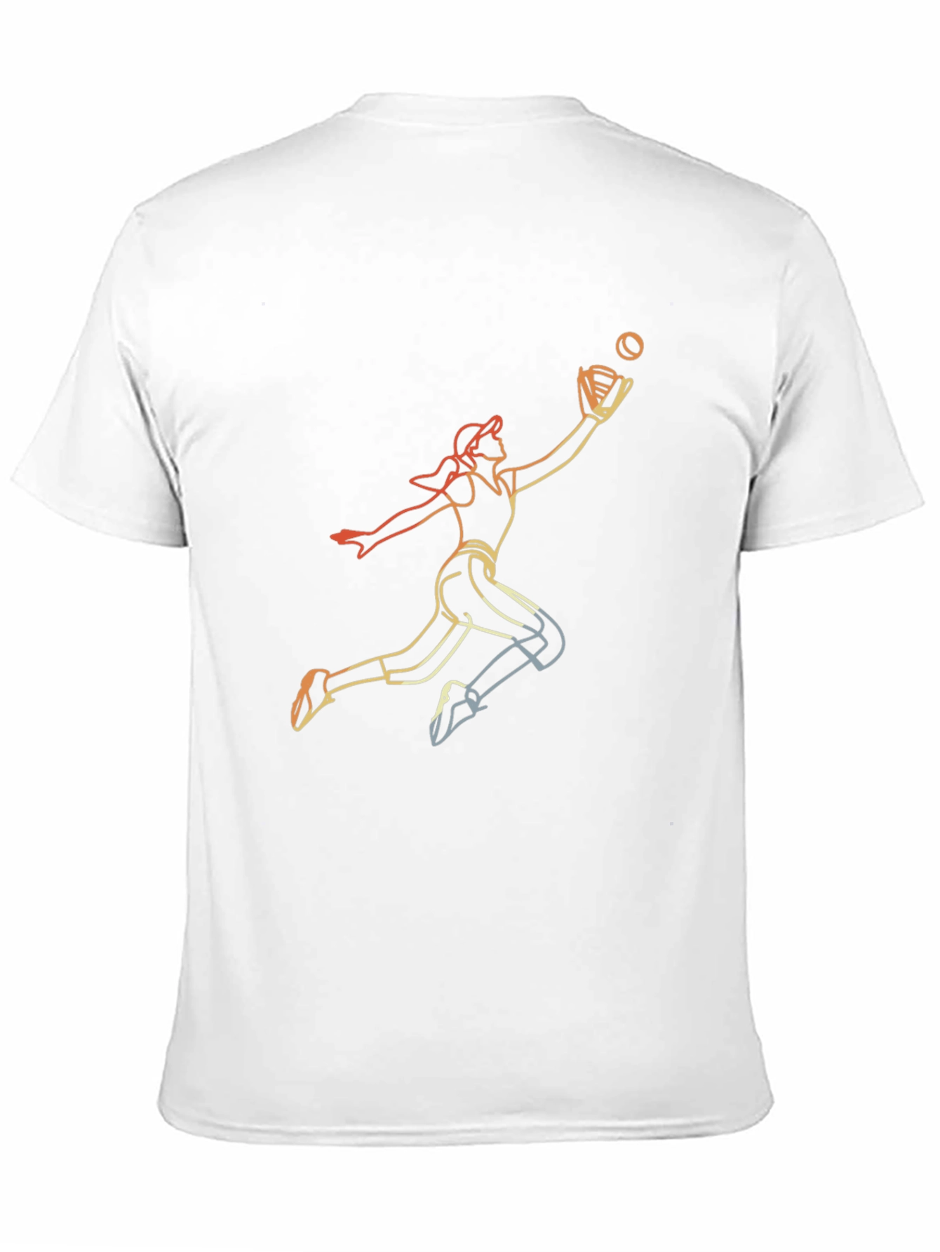 Softball Graphic Tee - Black Short Sleeve T-Shirt