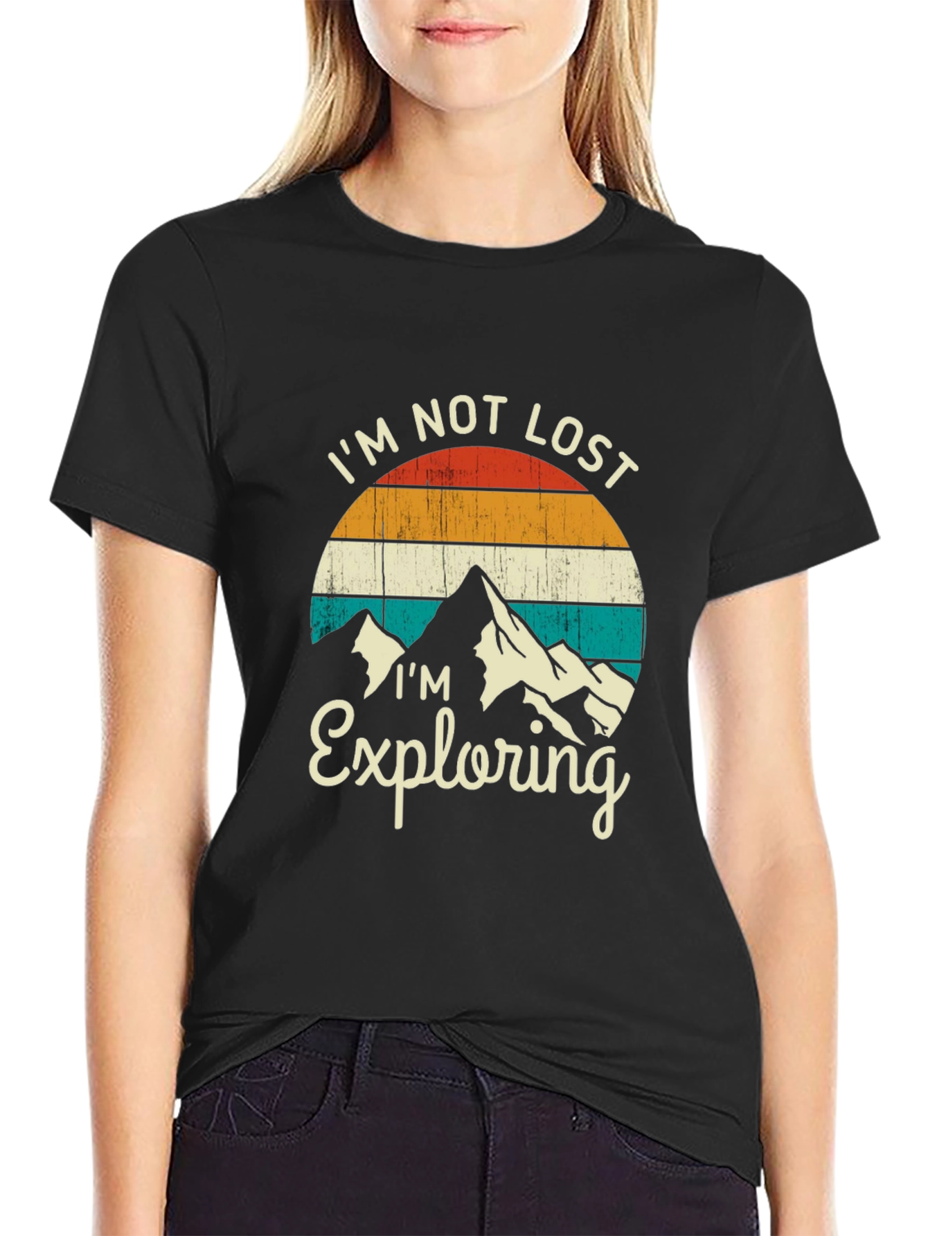 Im Not Lost Im Exploring Graphic T-Shirt