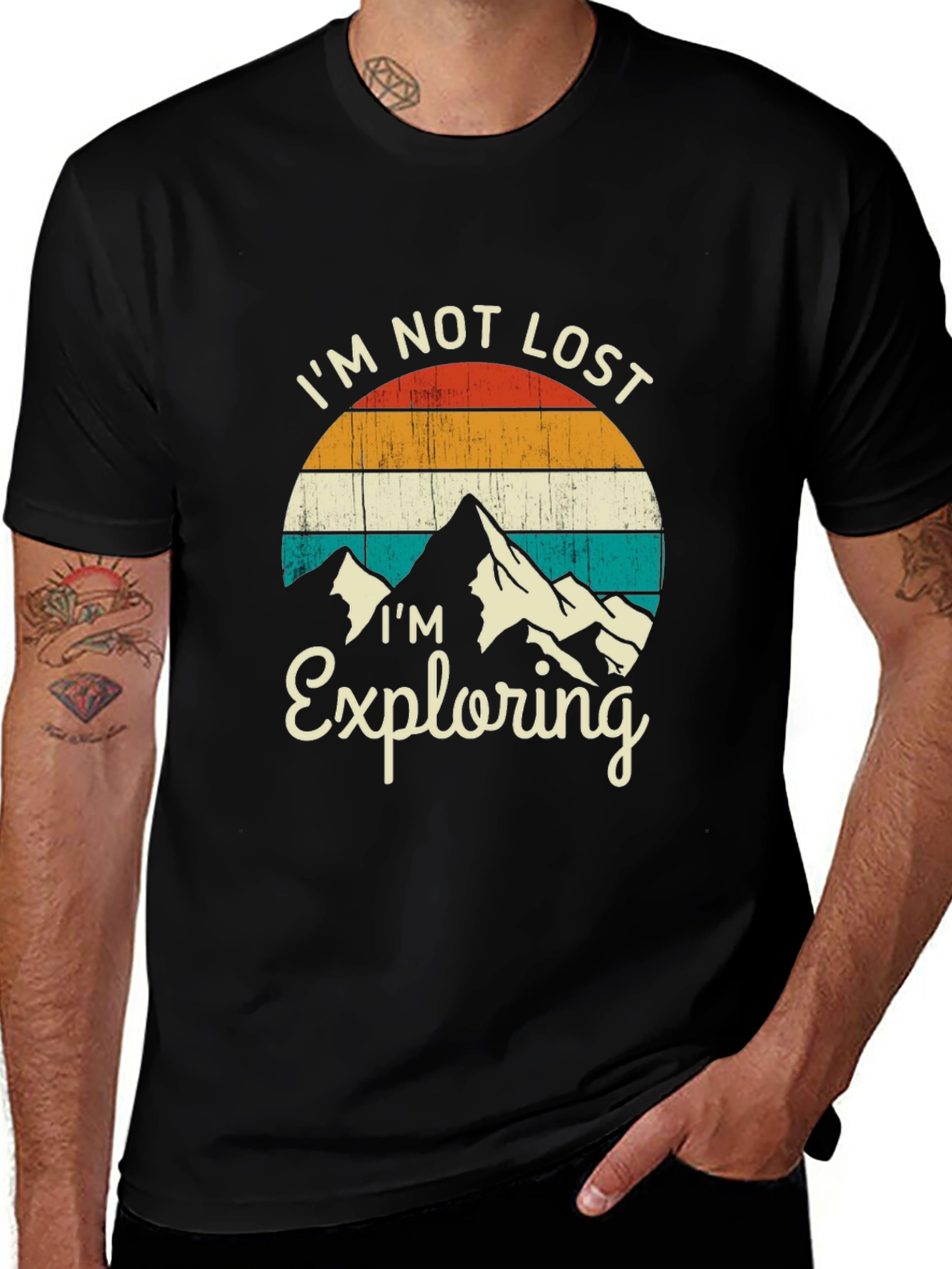 Im Not Lost Im Exploring Graphic T-Shirt