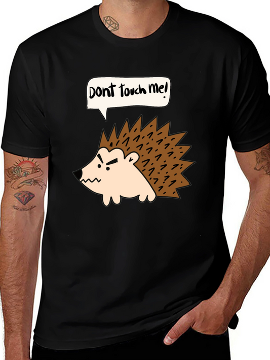 Dont Touch Me Hedgehog Graphic Tee