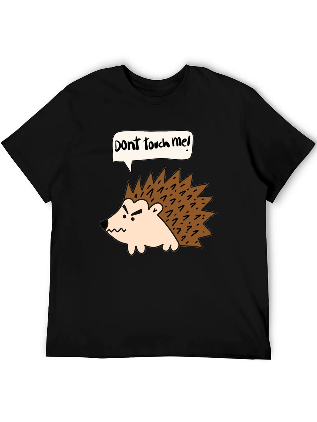 Dont Touch Me Hedgehog Graphic Tee
