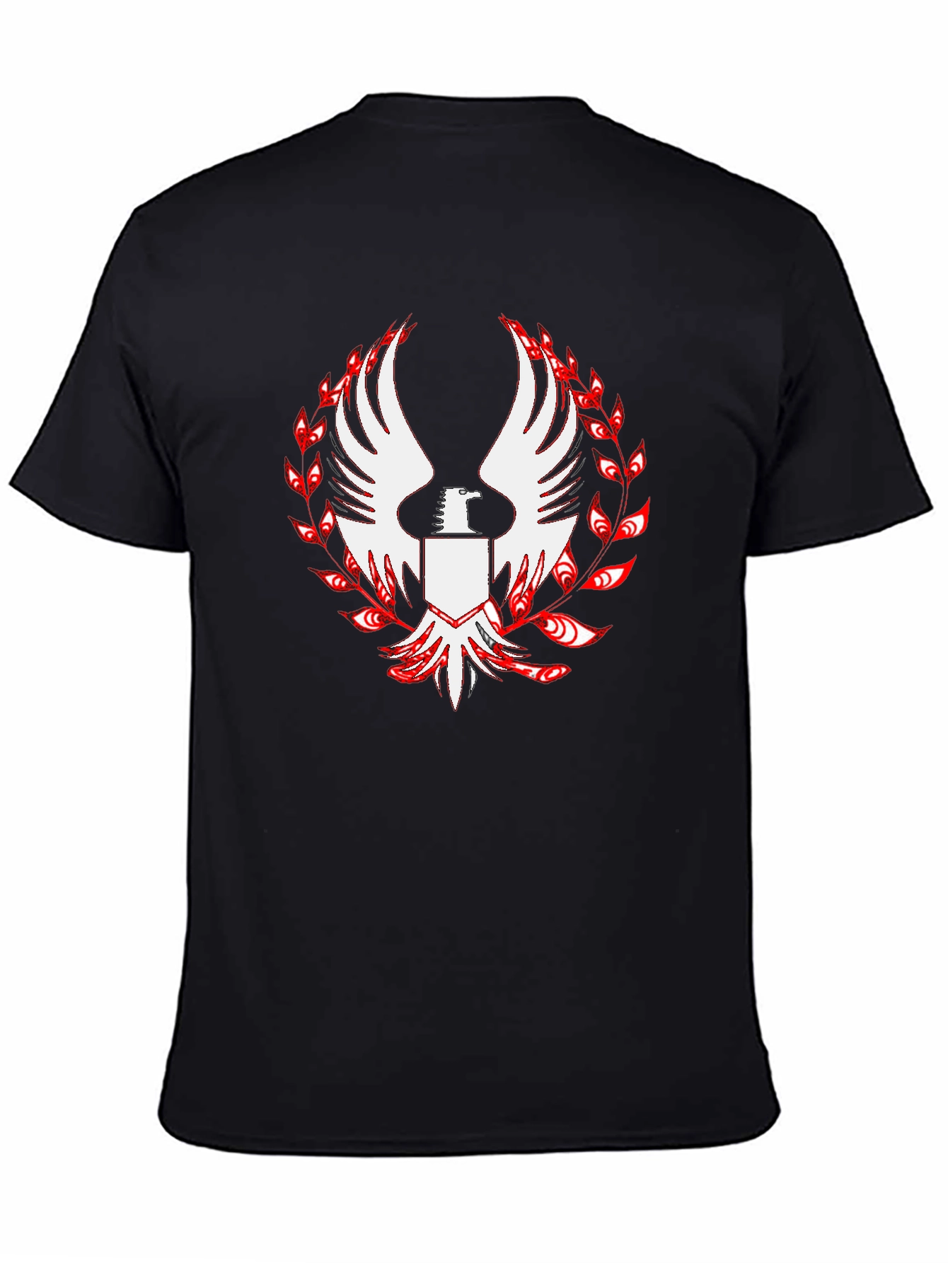 Phoenix Graphic Tee - Mens Black T-Shirt