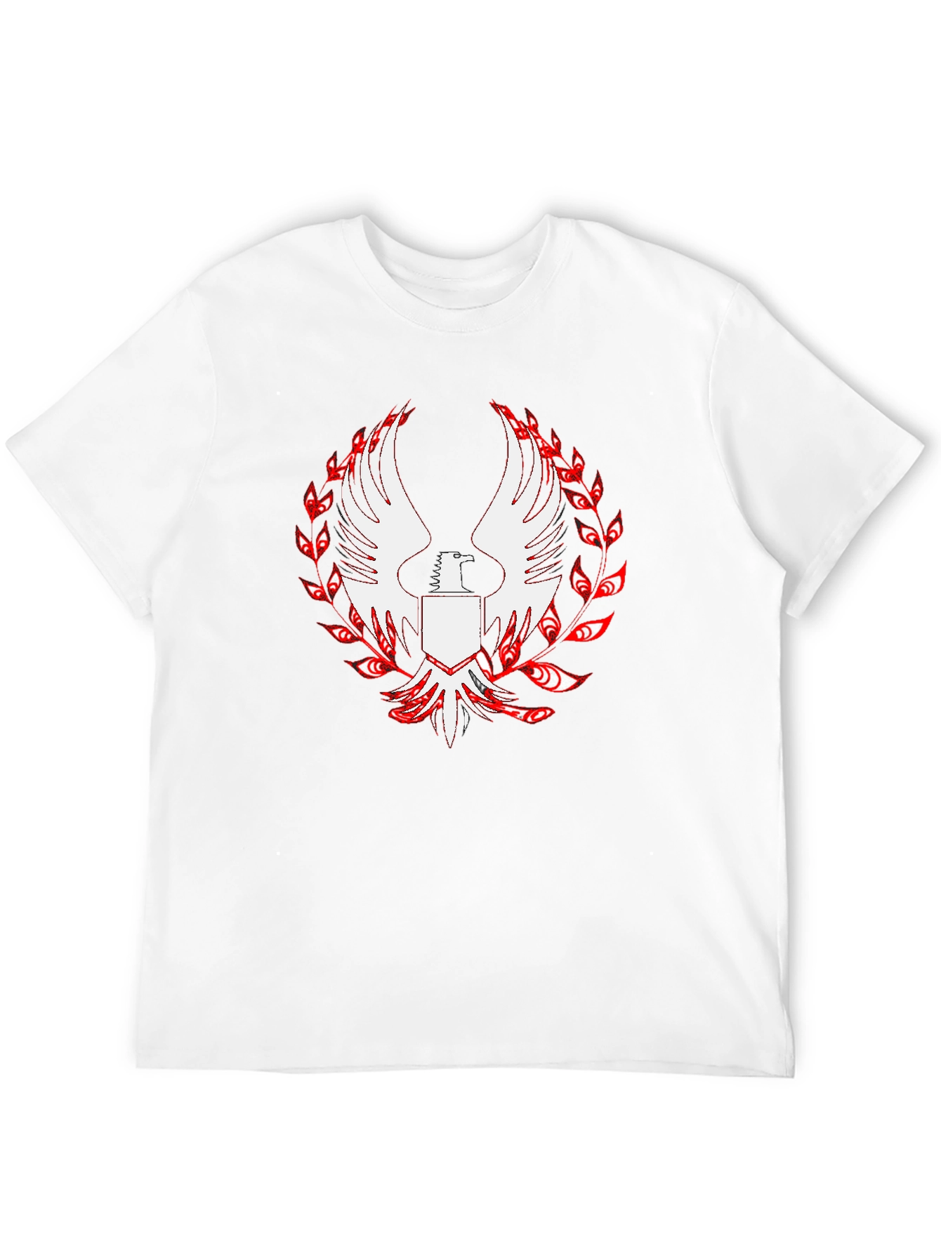 Phoenix Graphic Tee - Mens Black T-Shirt