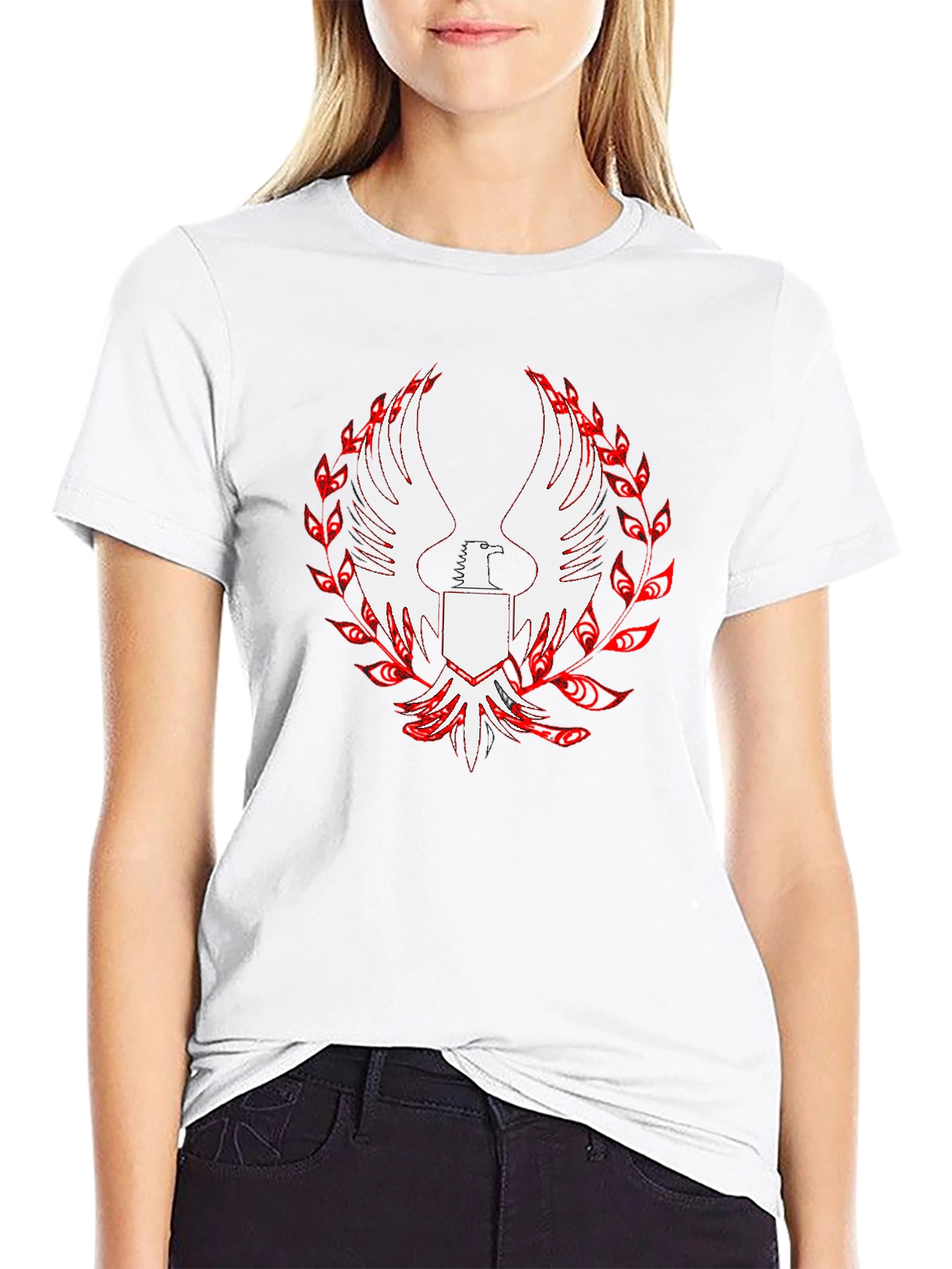 Phoenix Graphic Tee - Mens Black T-Shirt