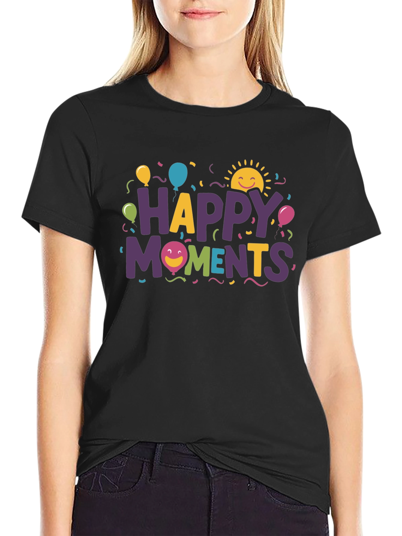 Happy Moments Graphic T-Shirt
