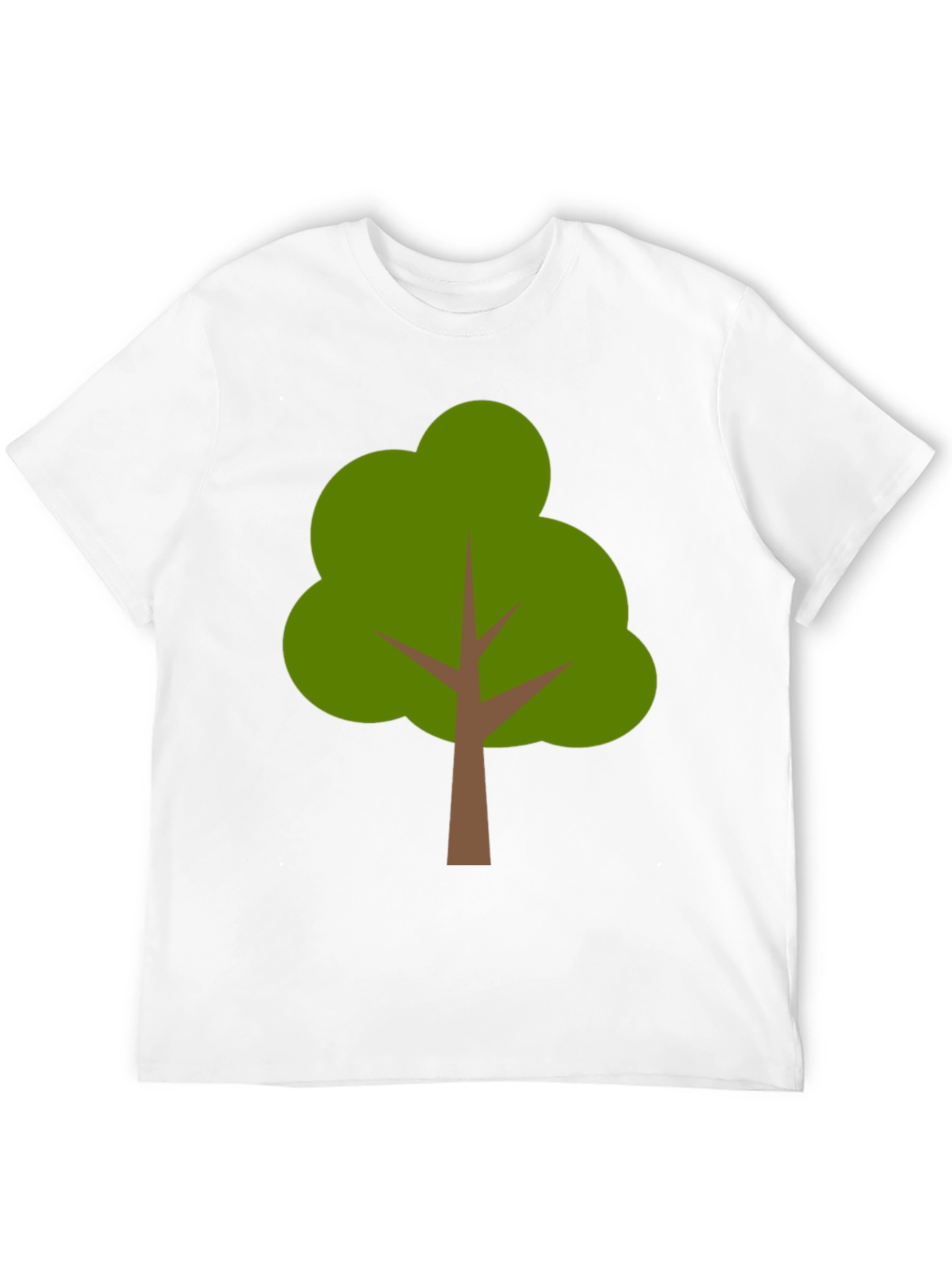 Cartoon Tree Graphic T-Shirt