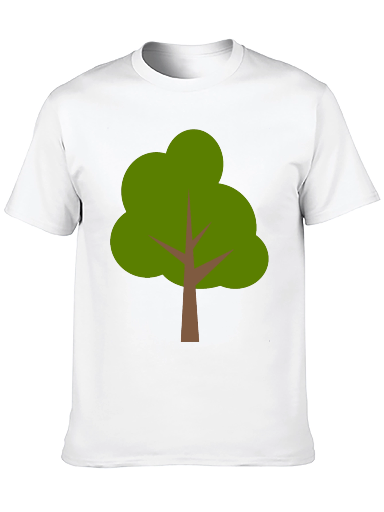 Cartoon Tree Graphic T-Shirt