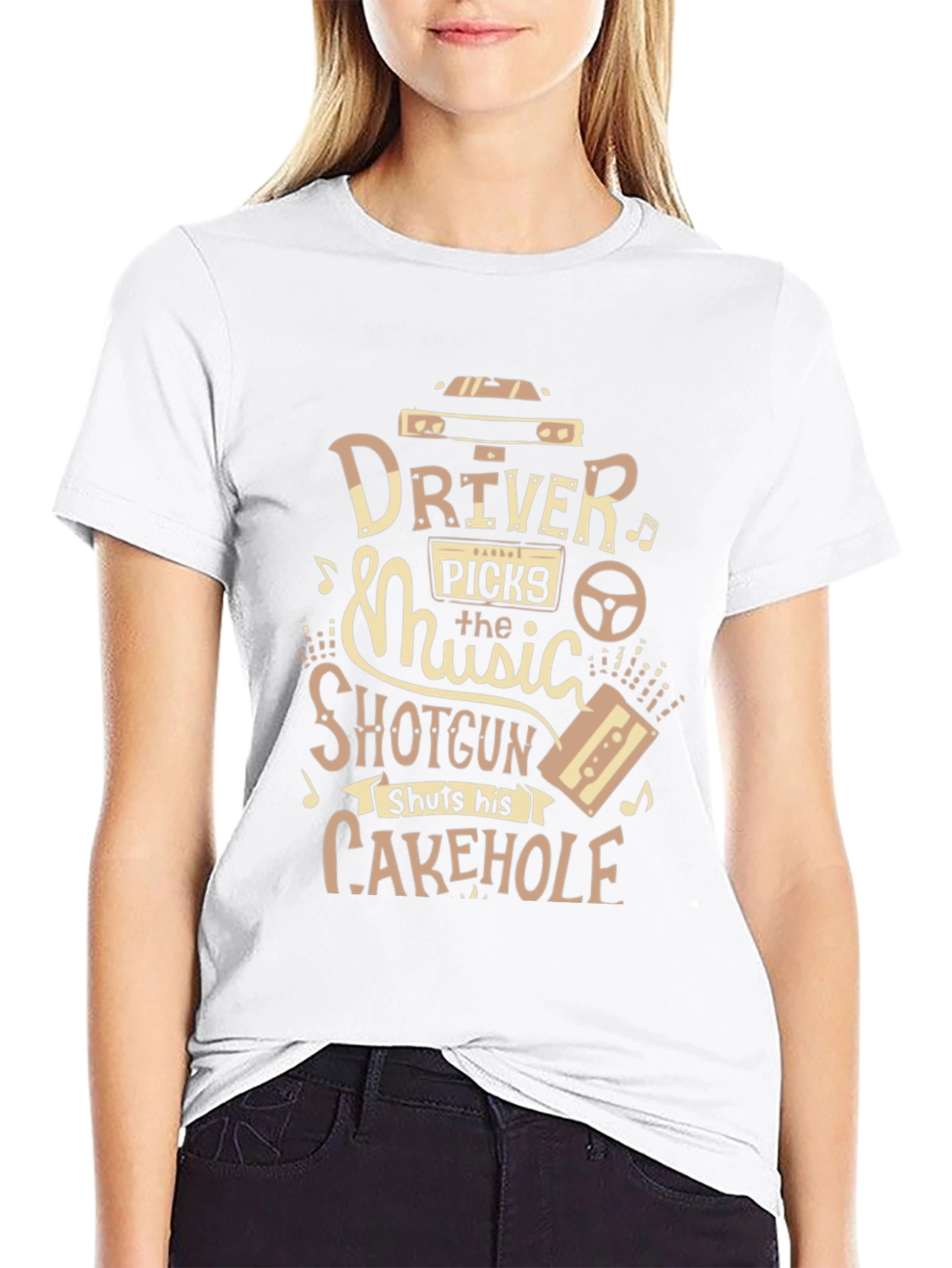 Driver Picks The Music Graphic T-Shirt
