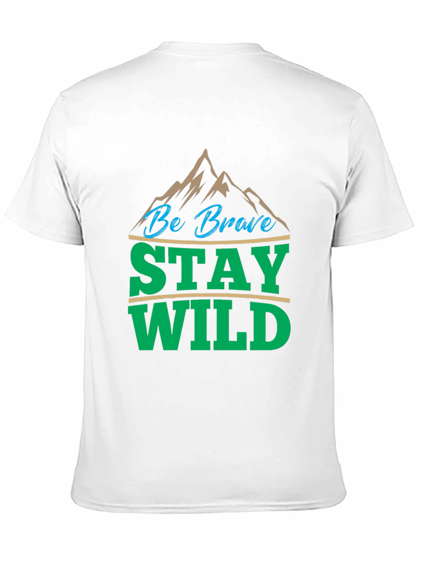 Be Brave Stay Wild Graphic Tee