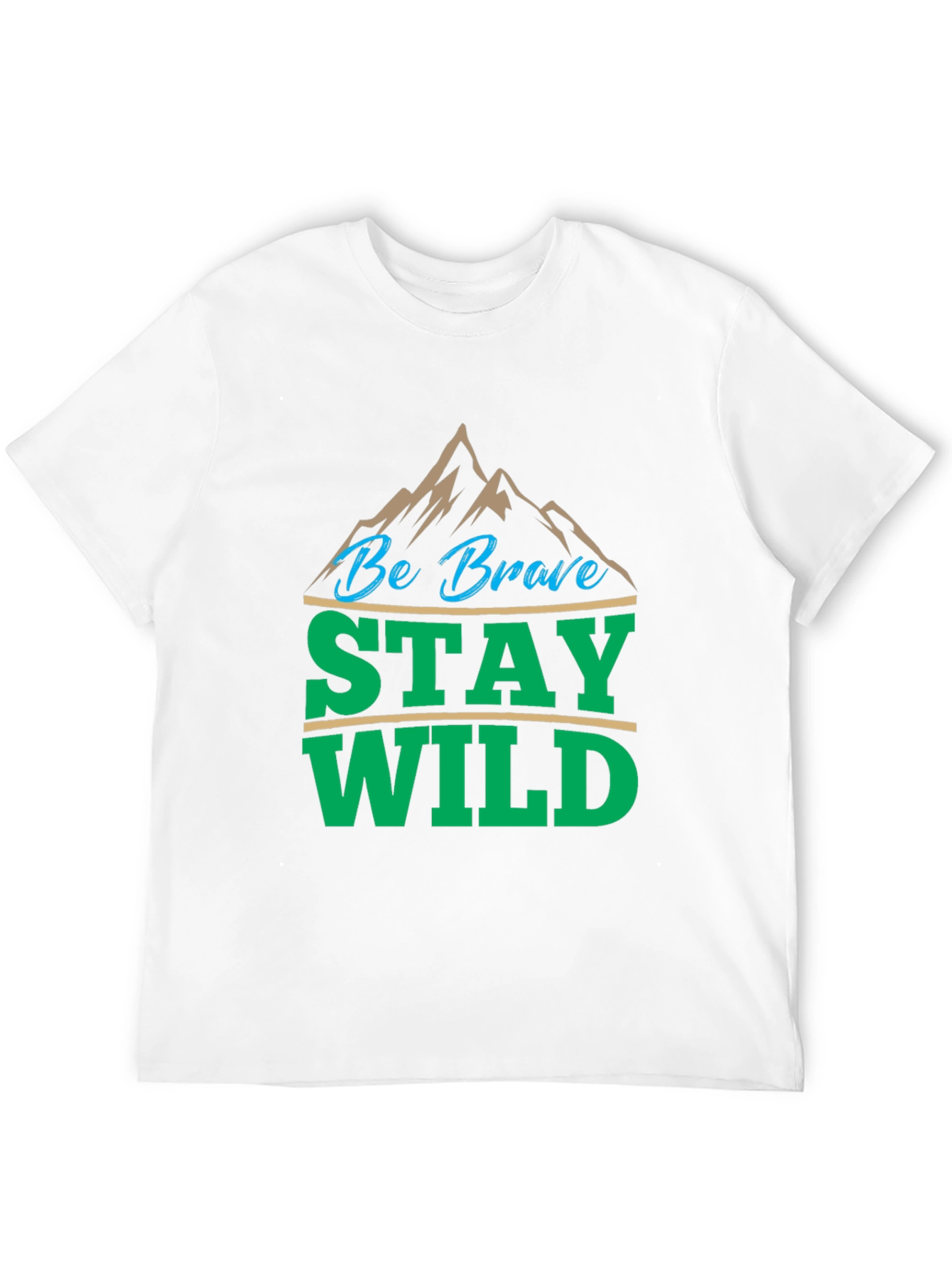 Be Brave Stay Wild Graphic Tee