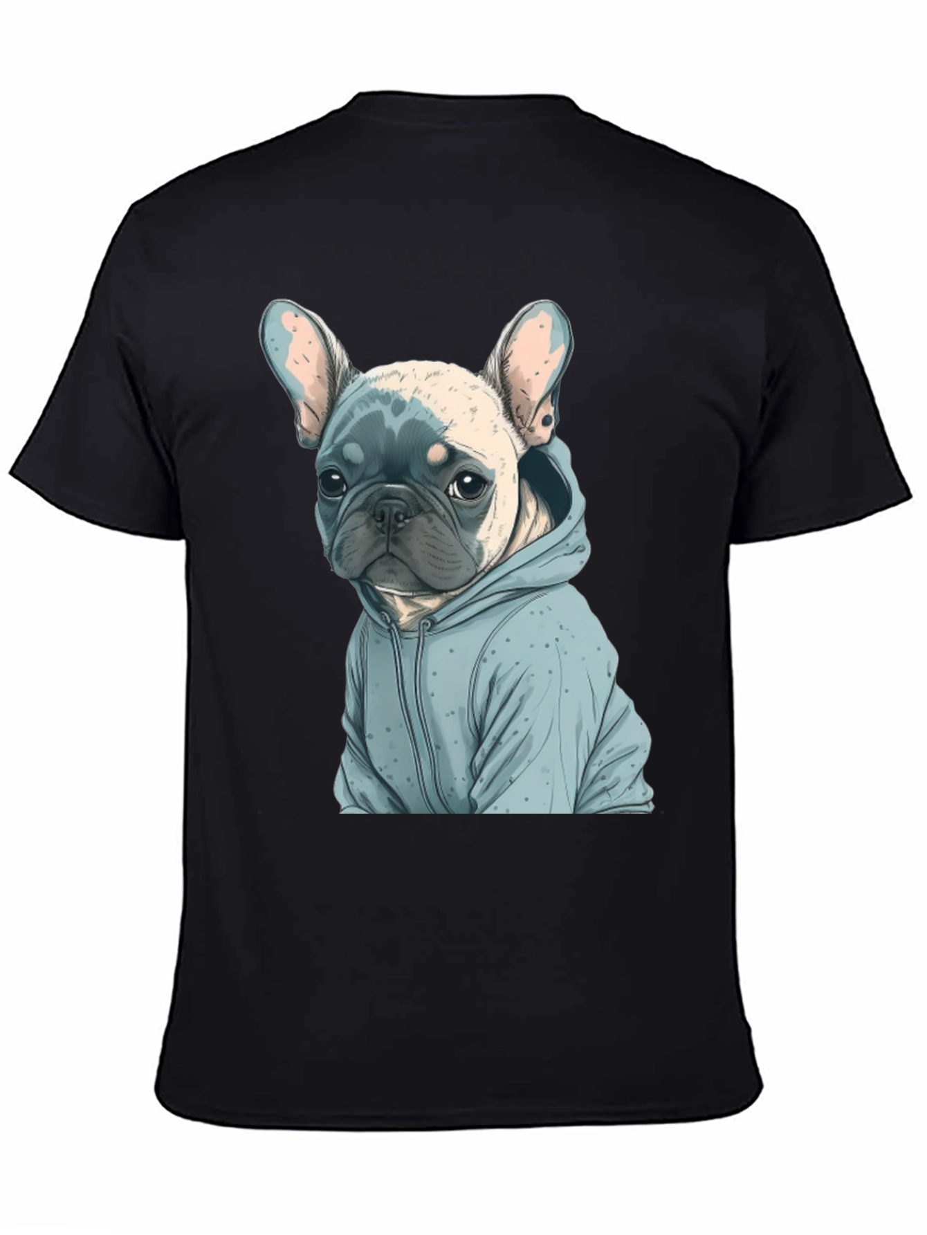 Bulldog Hoodie T-Shirt | Funny Bulldog Lover Tee | Dog Graphic Shirt | Dog Lover Gift | Free Shipping $50+