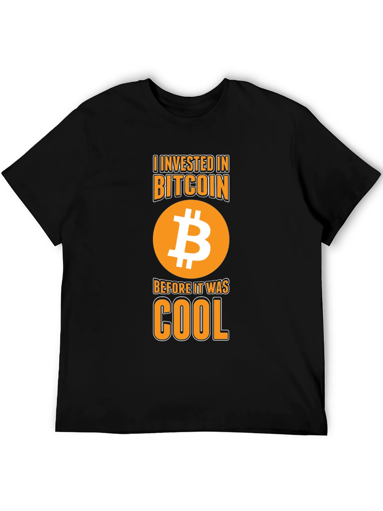Bitcoin Investor Black Graphic Tee