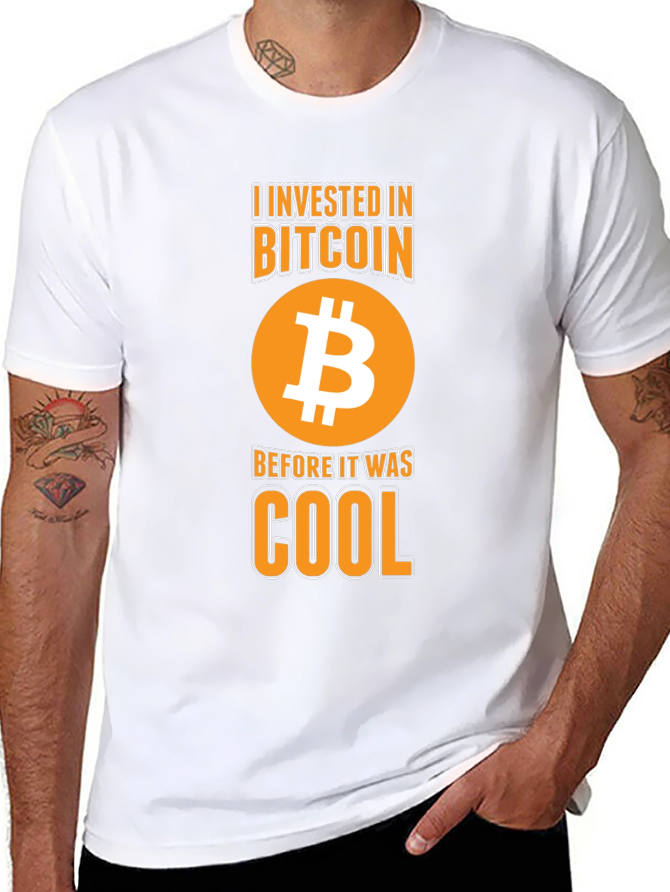 Bitcoin Investor Black Graphic Tee