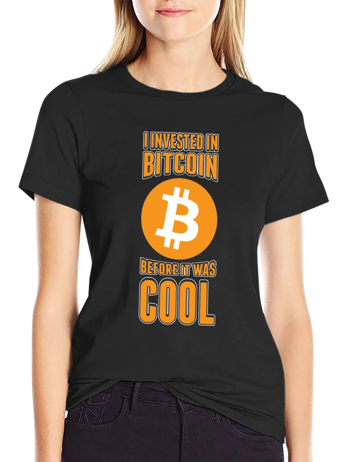 Bitcoin Investor Black Graphic Tee