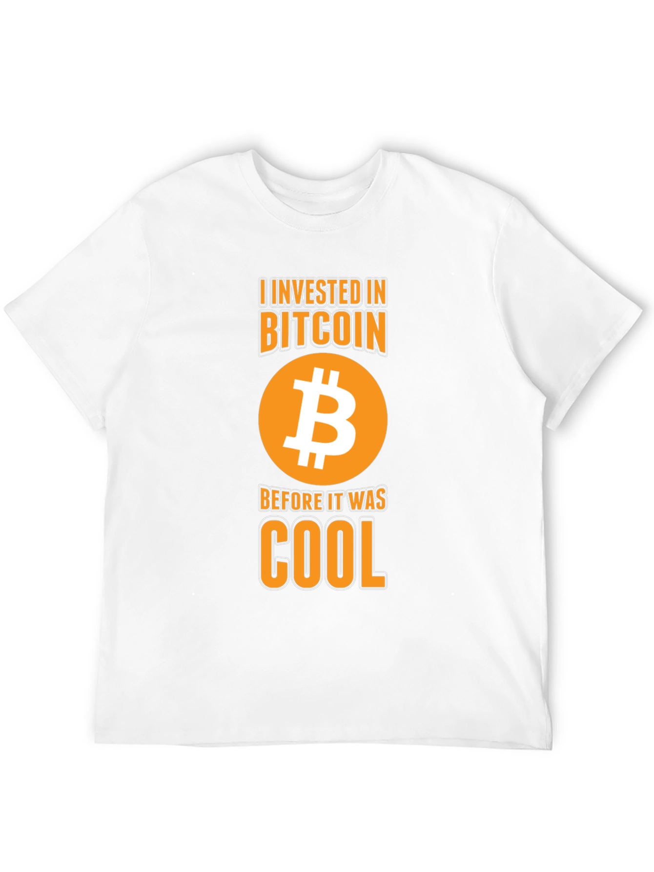 Bitcoin Investor Black Graphic Tee