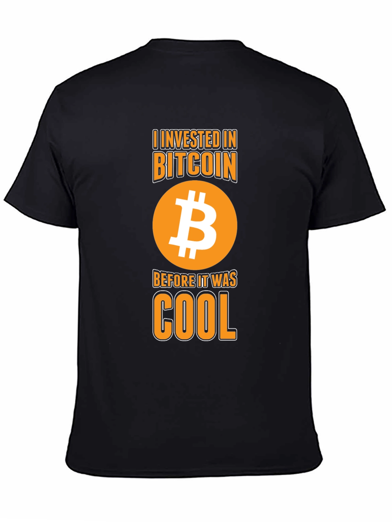 Bitcoin Investor Black Graphic Tee