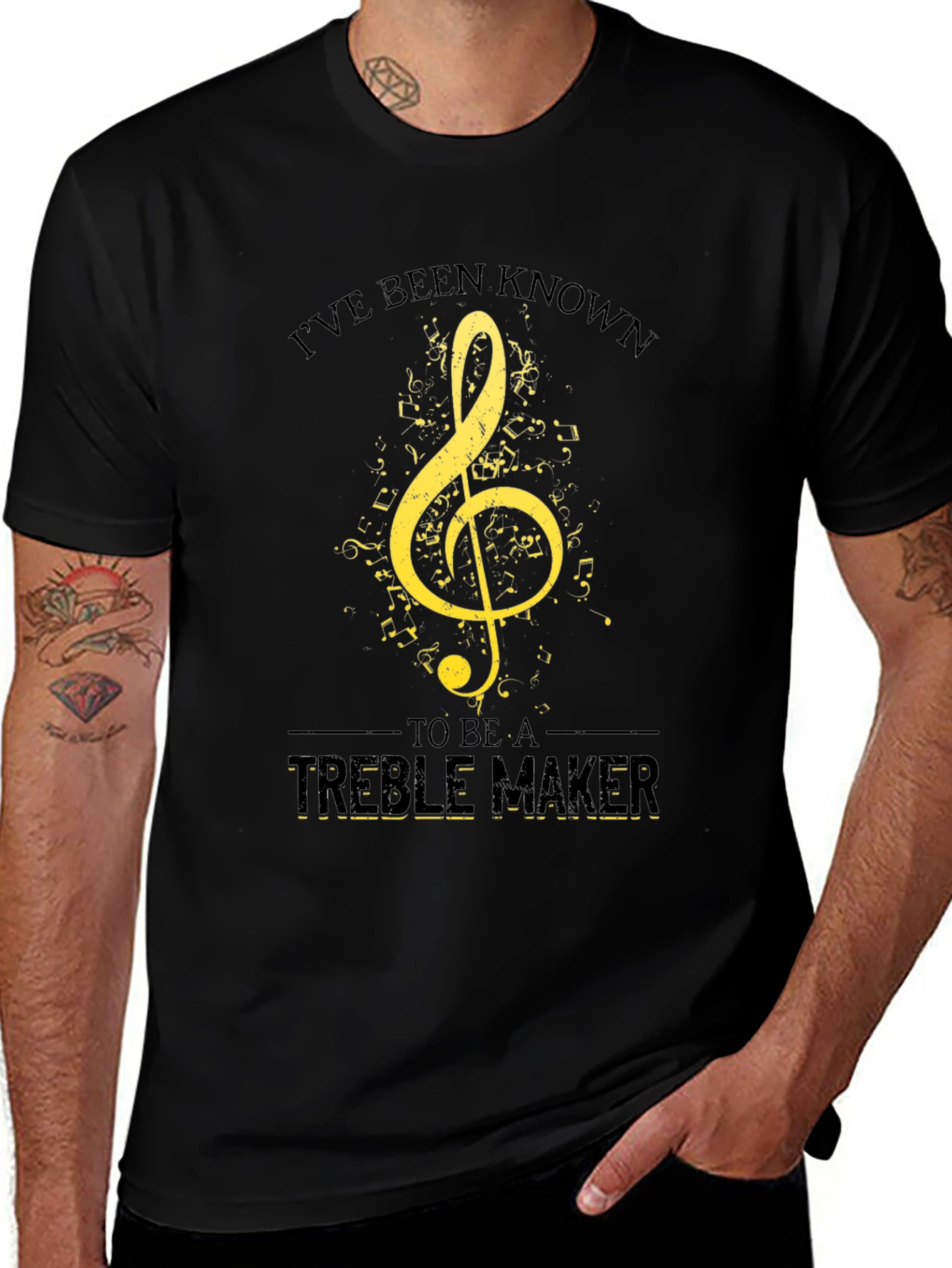 Treble Maker Graphic Tee - Music Lover T-Shirt