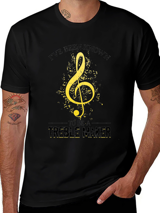 Treble Maker Graphic Tee - Music Lover T-Shirt