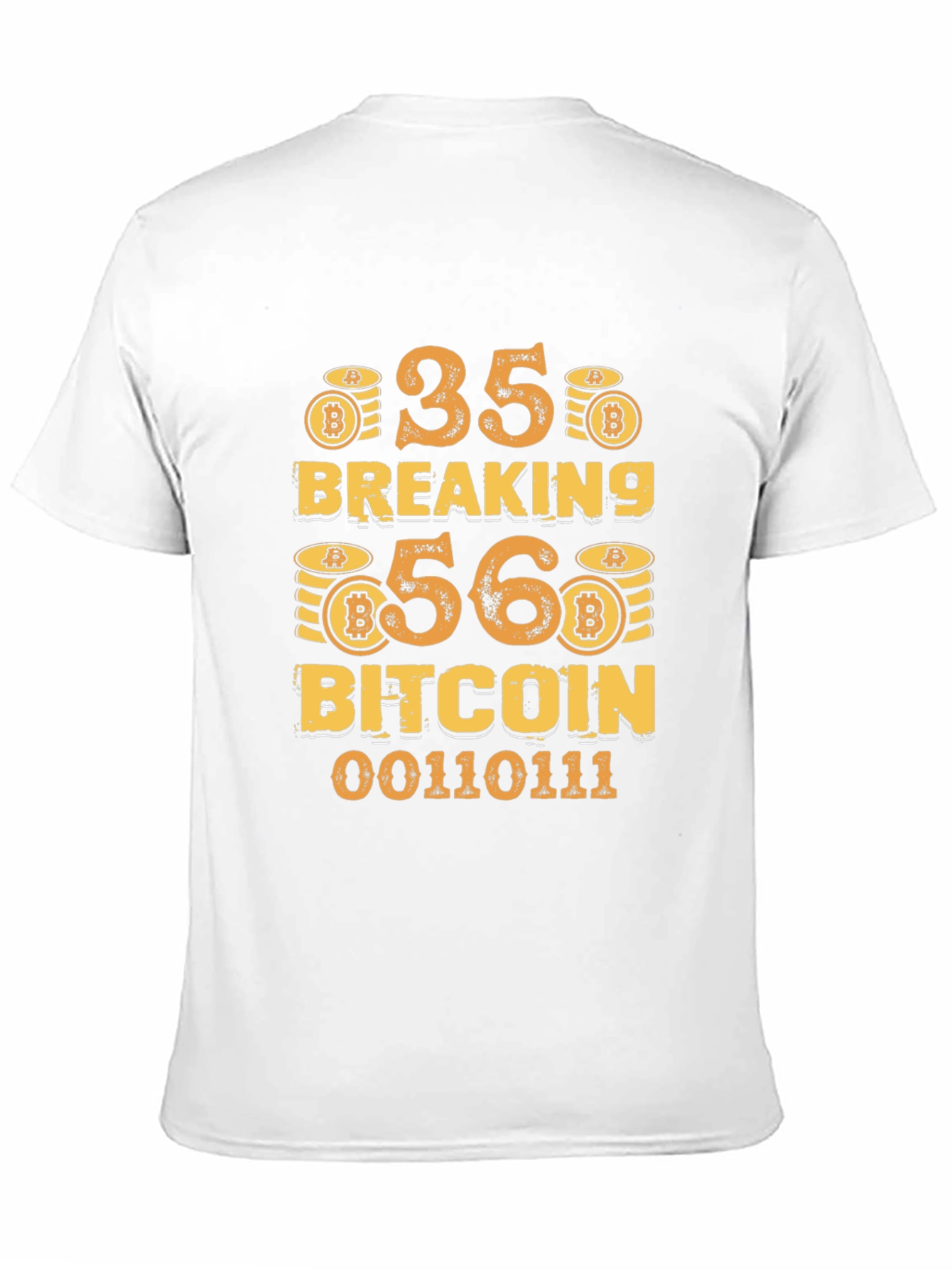 Bitcoin Breaking T-Shirt 35-56 Crypto BTC