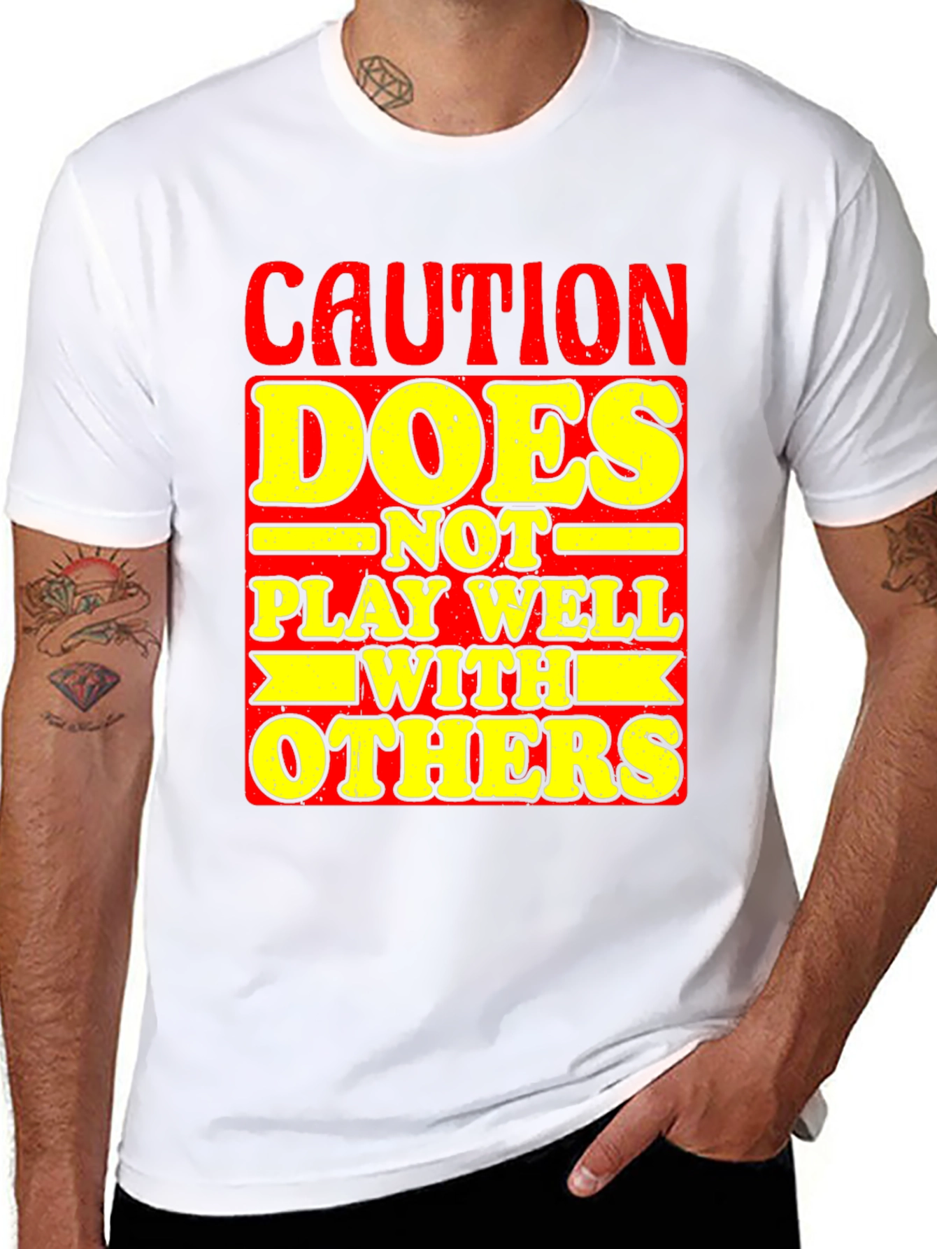 Caution: Does Not Play Well With Others T-Shirt