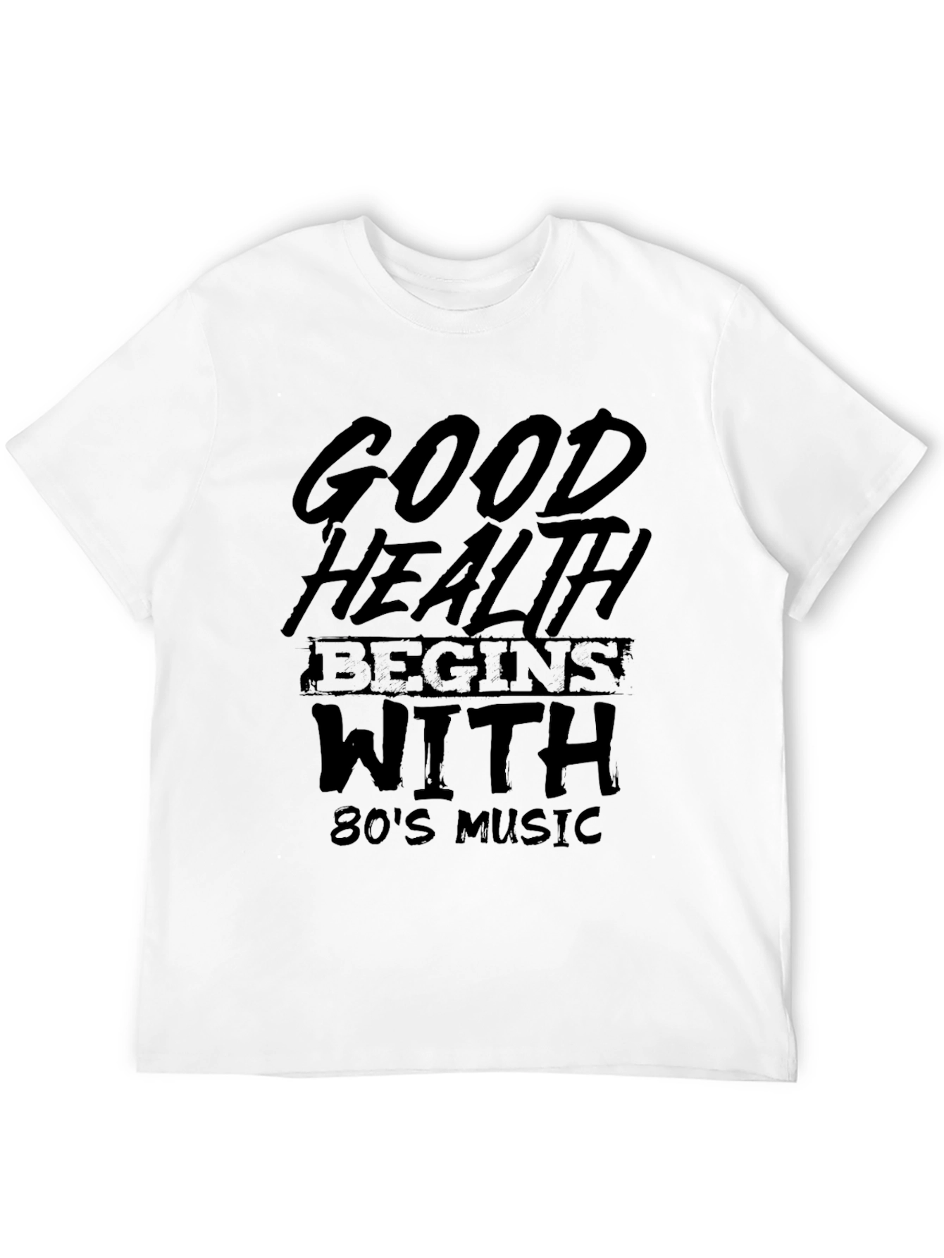 Good Health 80s Music Graphic Tee