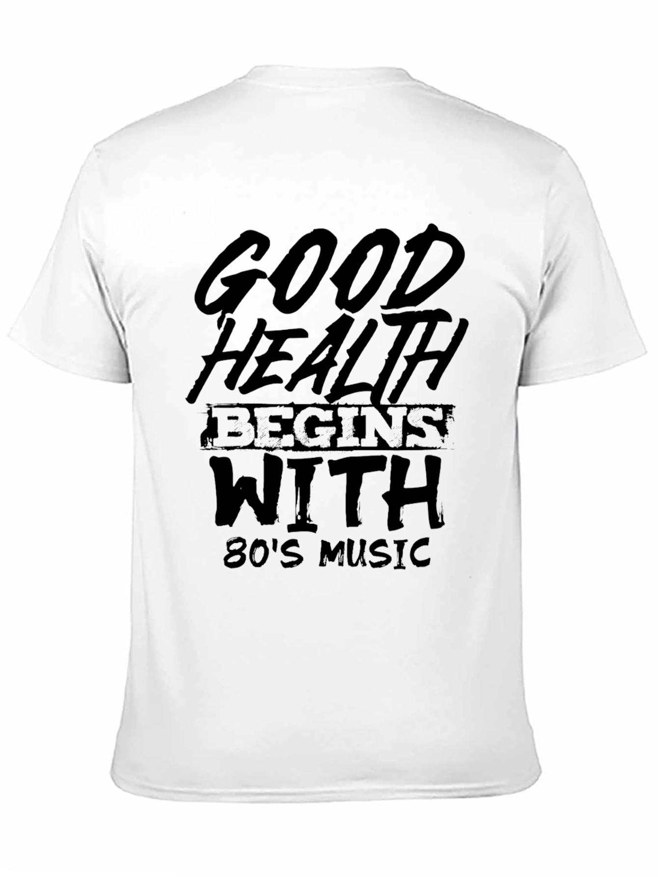 Good Health 80s Music Graphic Tee