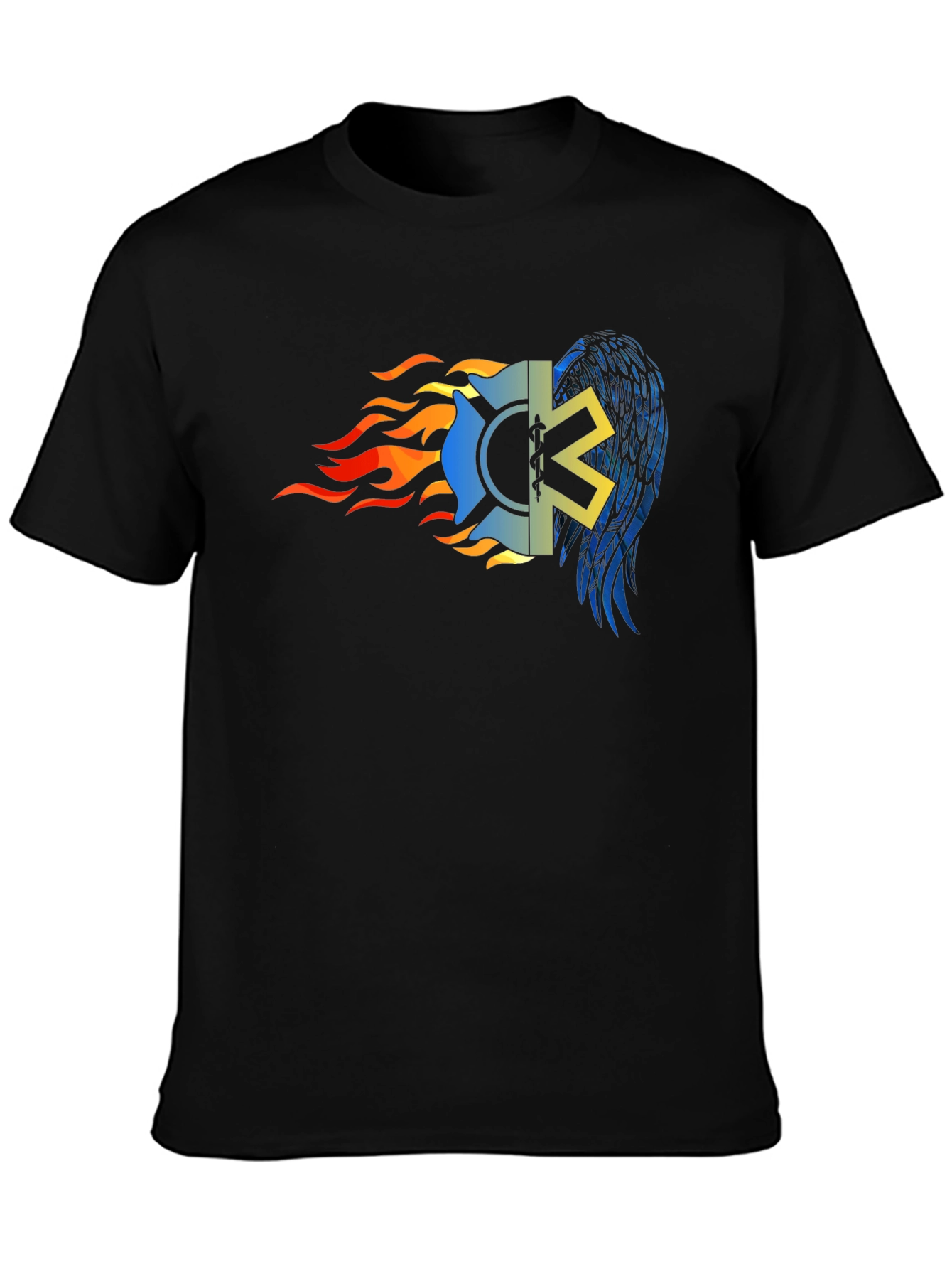 Firefighter EMT Star T-Shirt