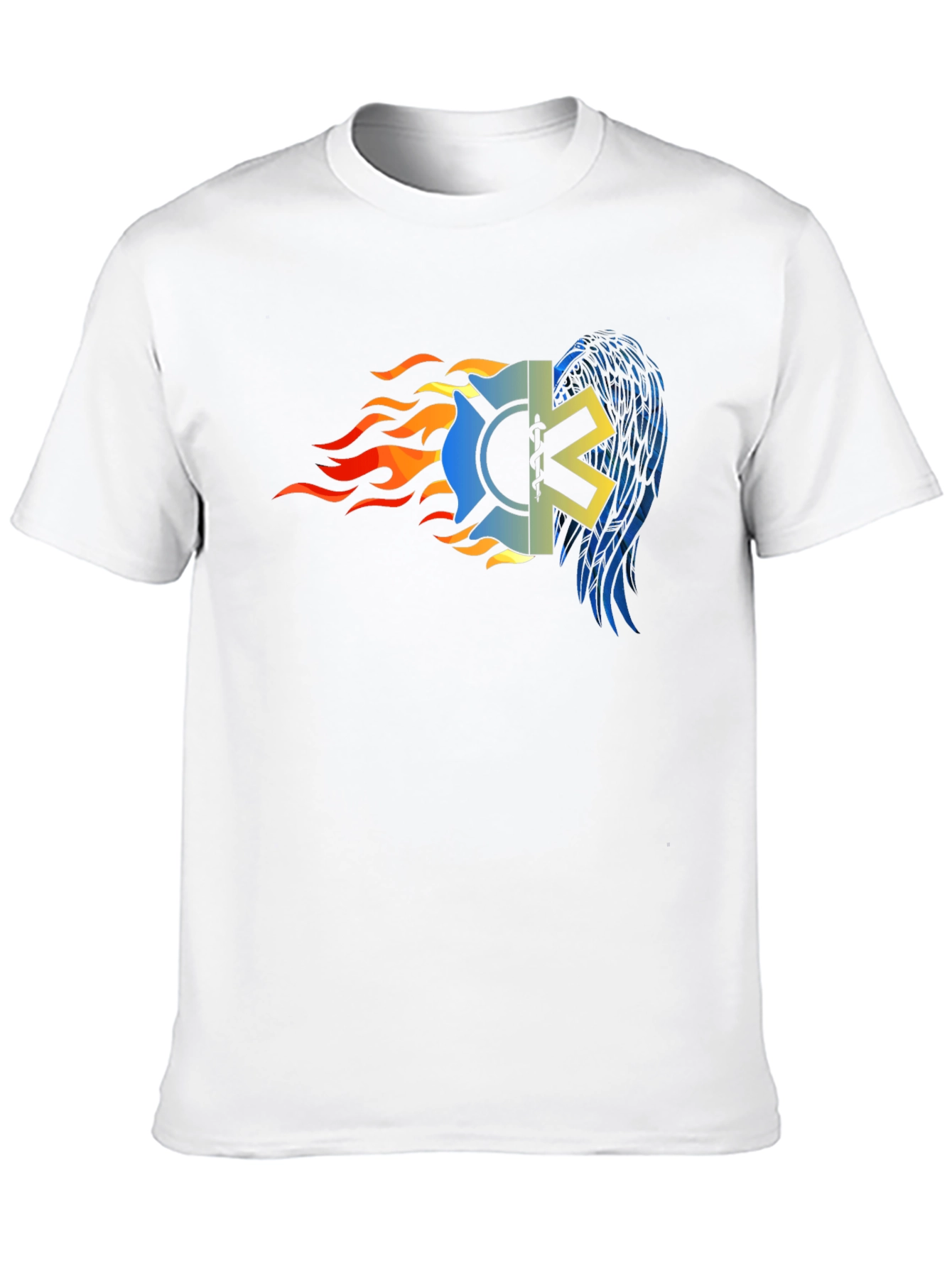 Firefighter EMT Star T-Shirt