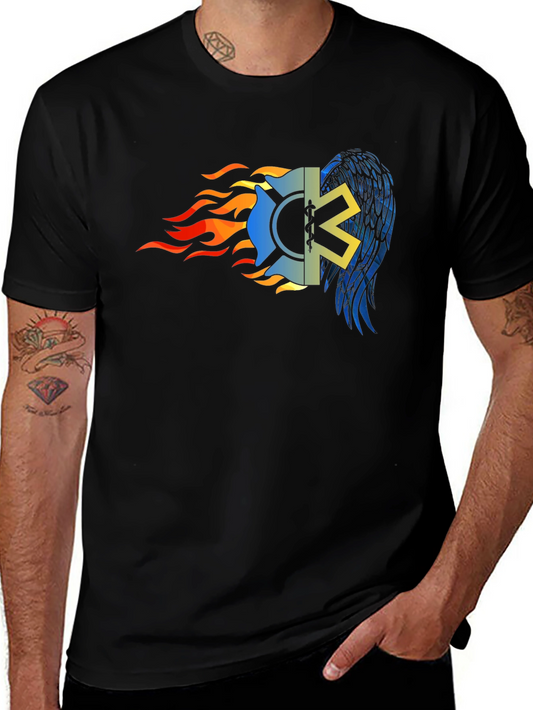 Firefighter EMT Star T-Shirt