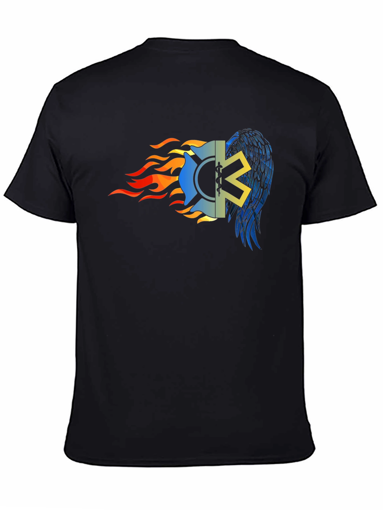 Firefighter EMT Star T-Shirt
