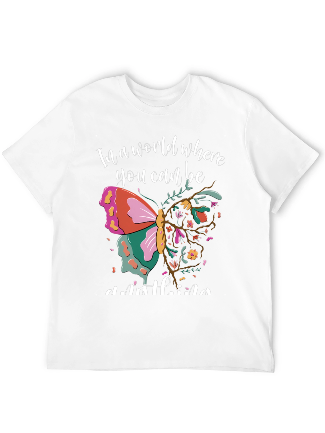 Butterfly Graphic T-Shirt - Be Anything!