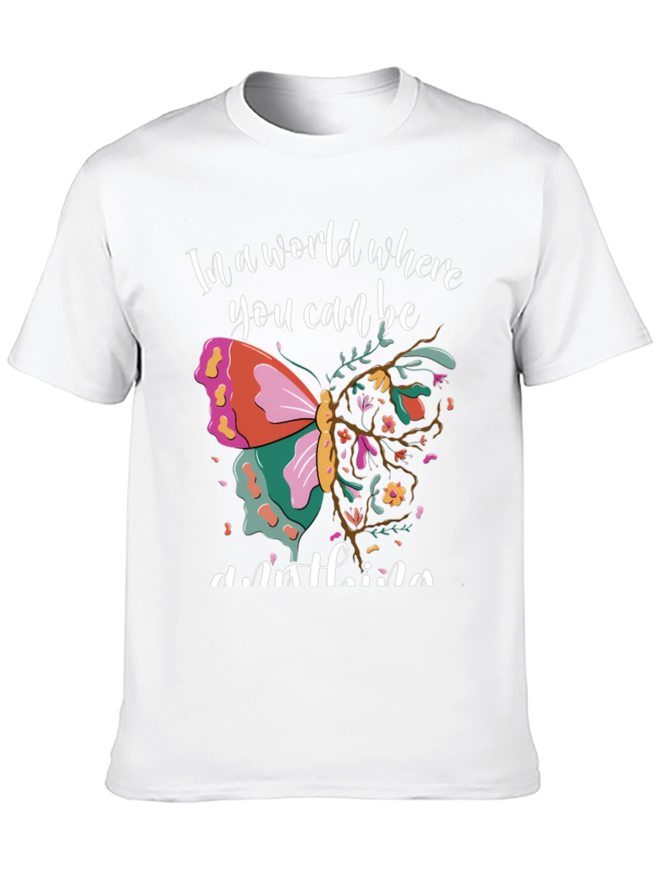 Butterfly Graphic T-Shirt - Be Anything!