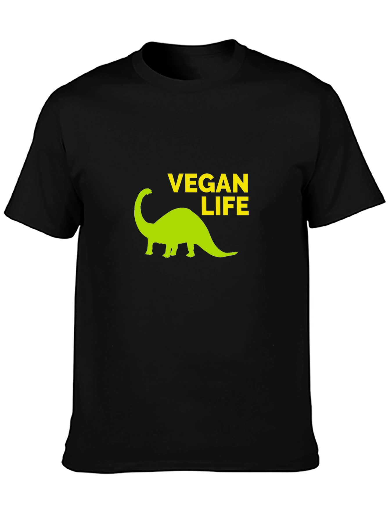 Vegan Life T-Shirt - Dinosaur Graphic Tee