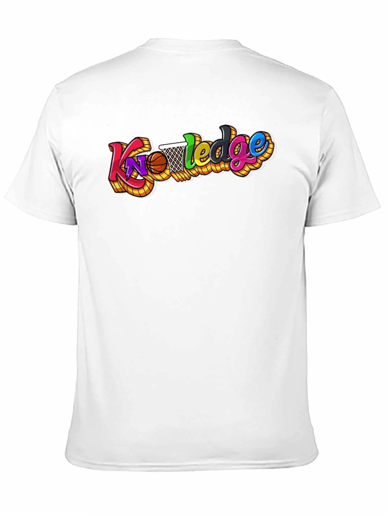Knowledge Basketball Graphic T-Shirt