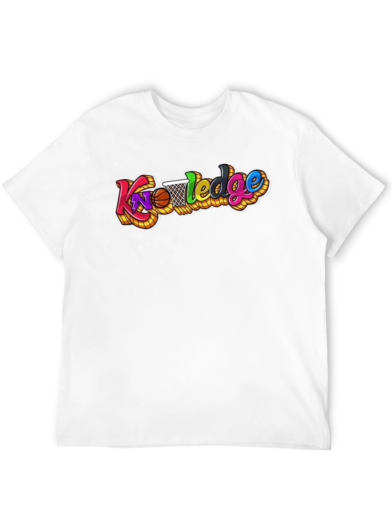 Knowledge Basketball Graphic T-Shirt
