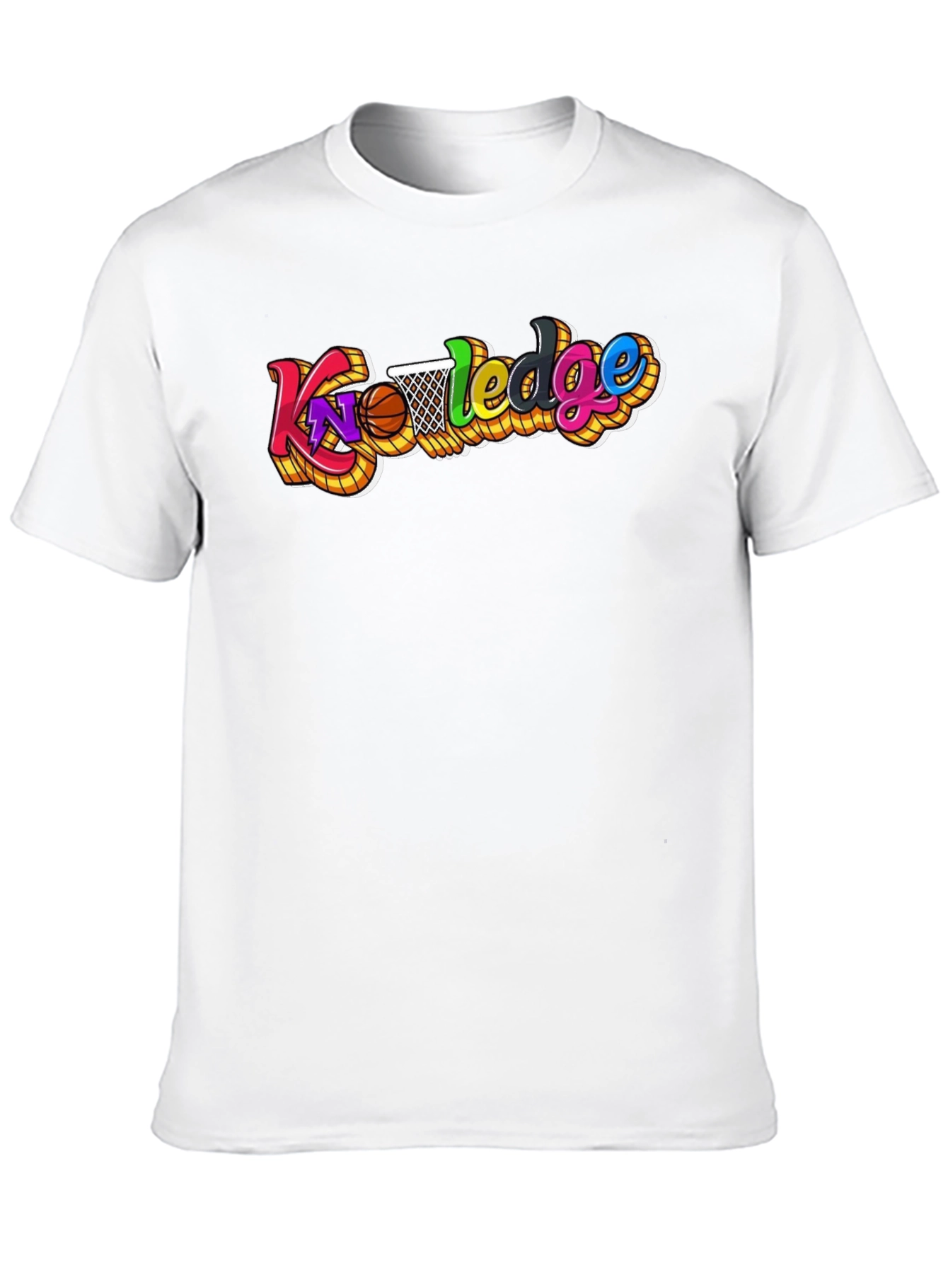 Knowledge Basketball Graphic T-Shirt